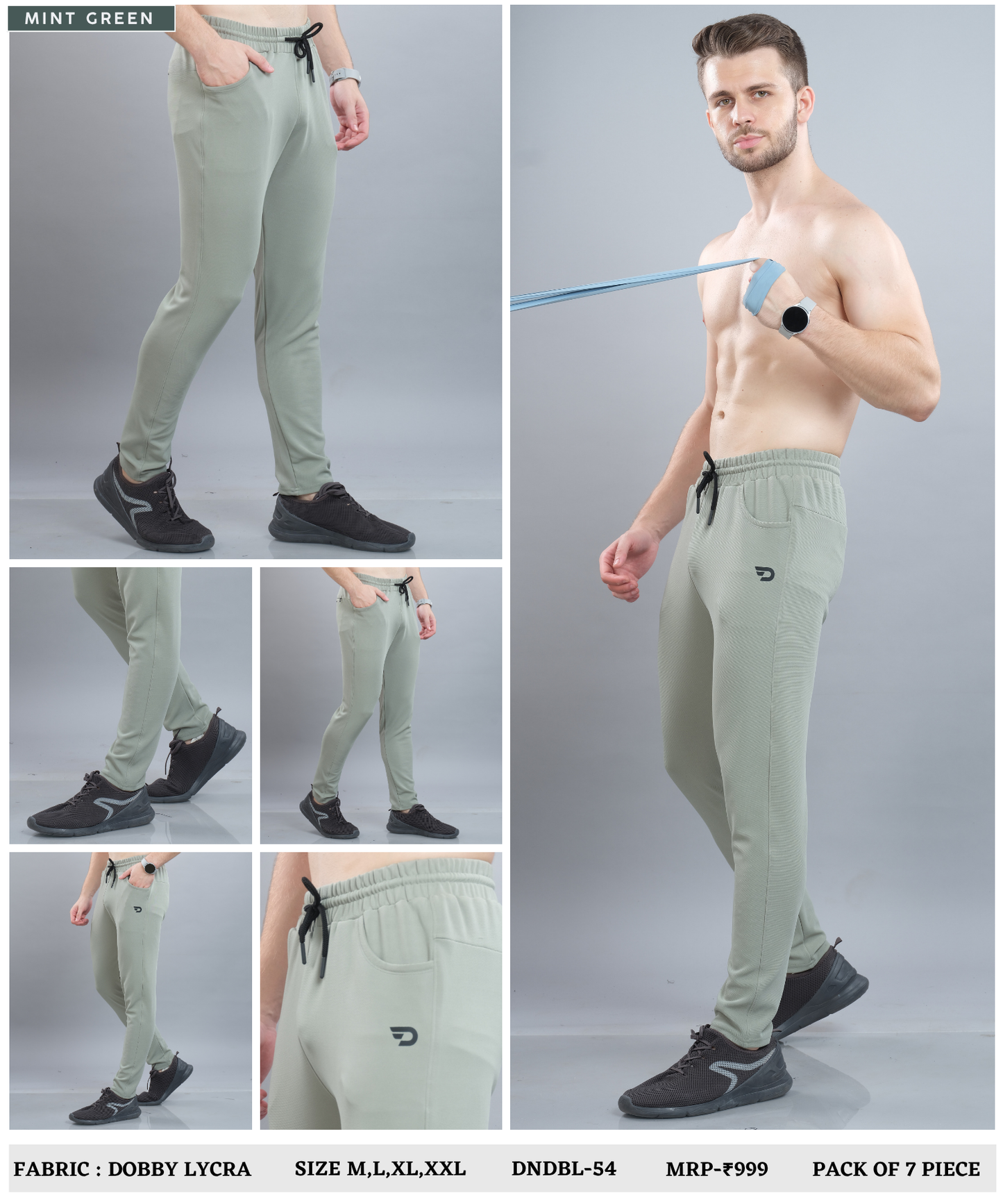 PowerFit – Imported Dobby Lycra (280 GSM)