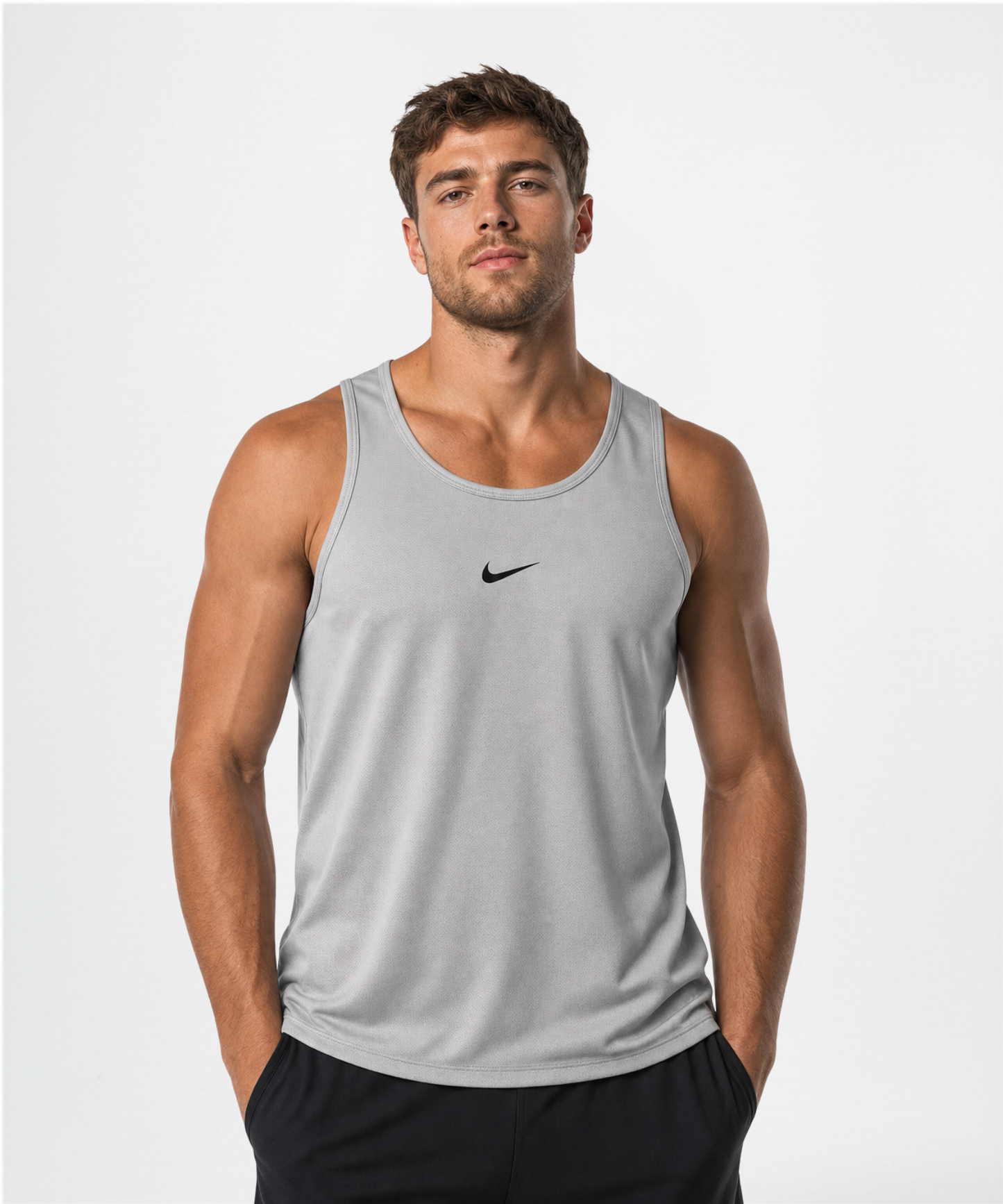 Imported Dotknit Lycra Sando (GSM 180)