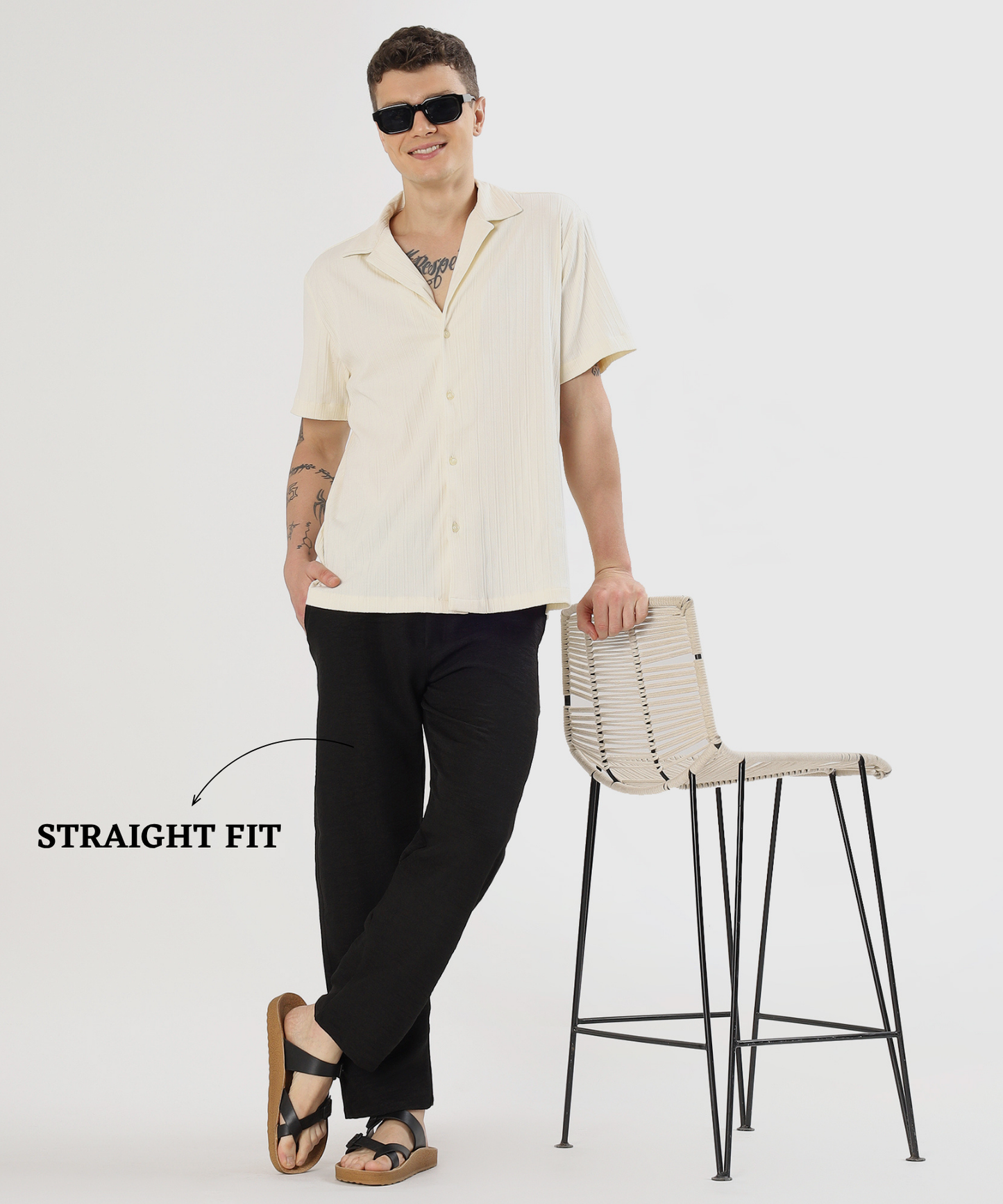 LinenEase Relax Pant - Imported Linen Lycra Lower (GSM 180)