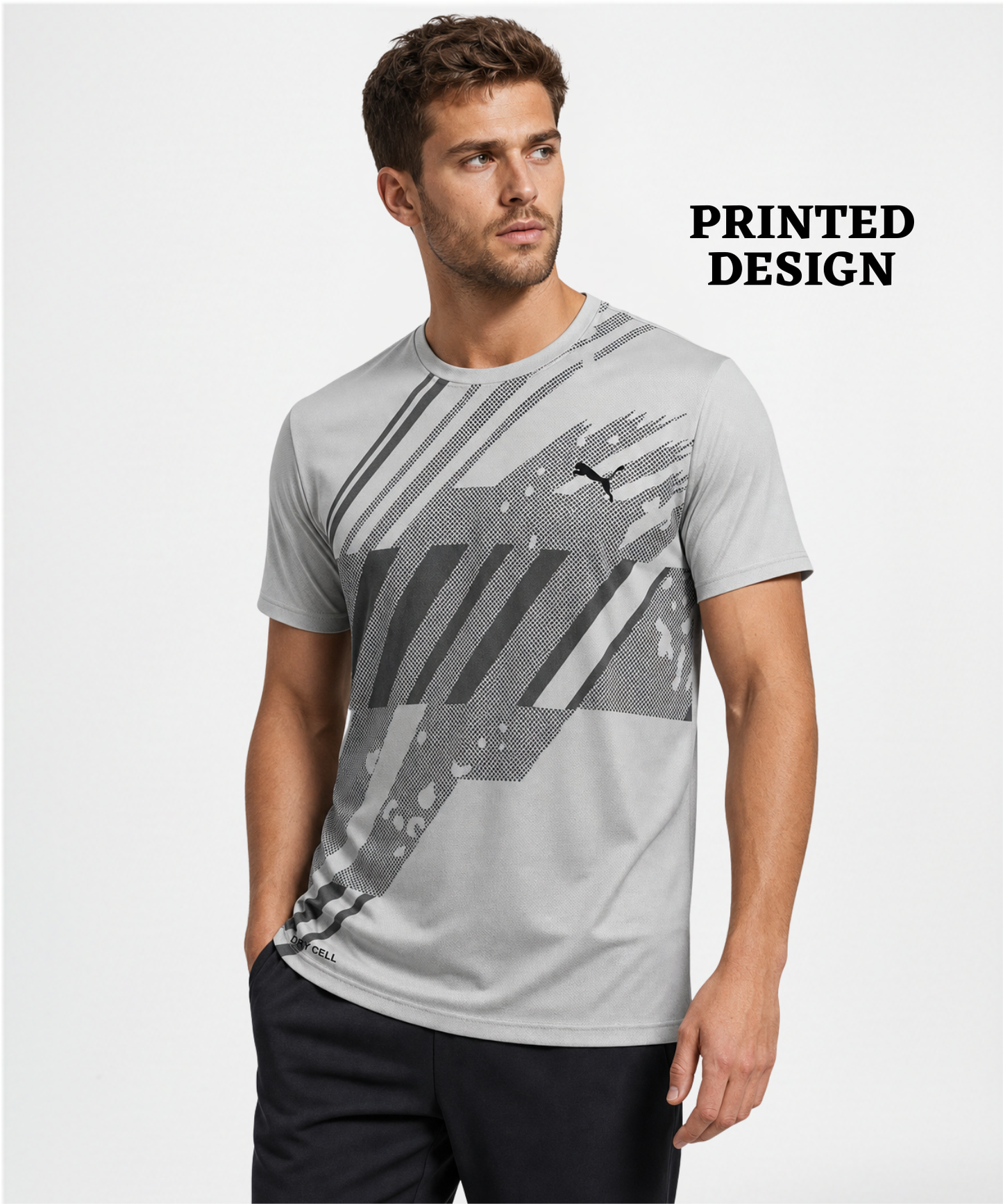 Imported Dotknit Lycra T-Shirts (GSM 180)