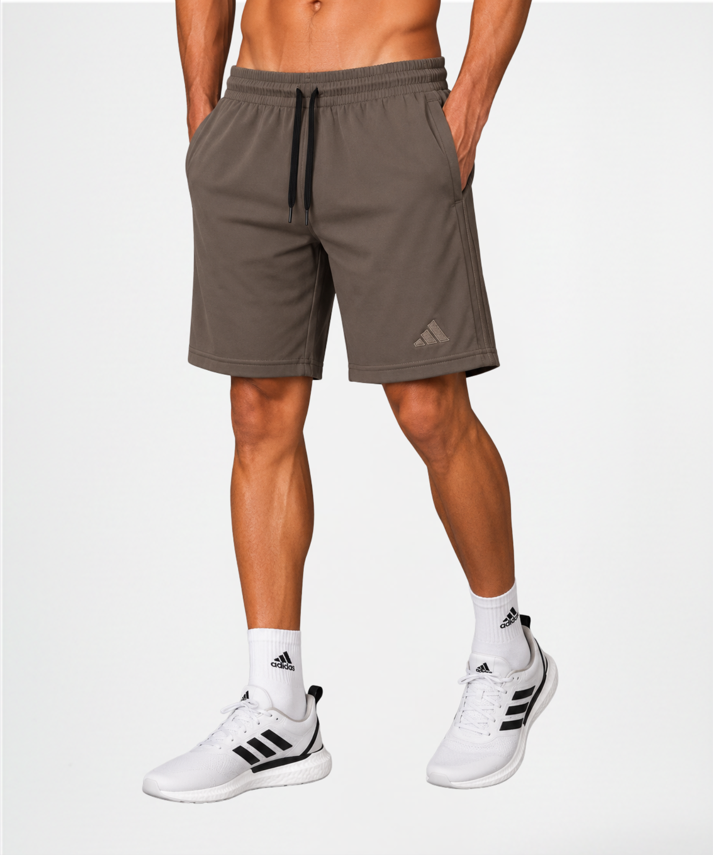 Imported NS Terry Lycra Shorts (GSM 180-190) | Same Colour Patti