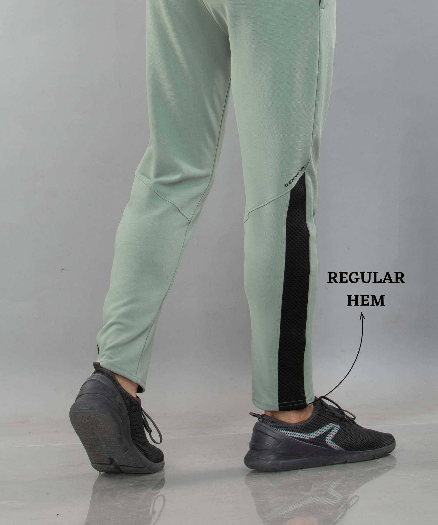 Bugdot Patch Detail Trackpant – Imported Dobby Lycra (280 GSM)