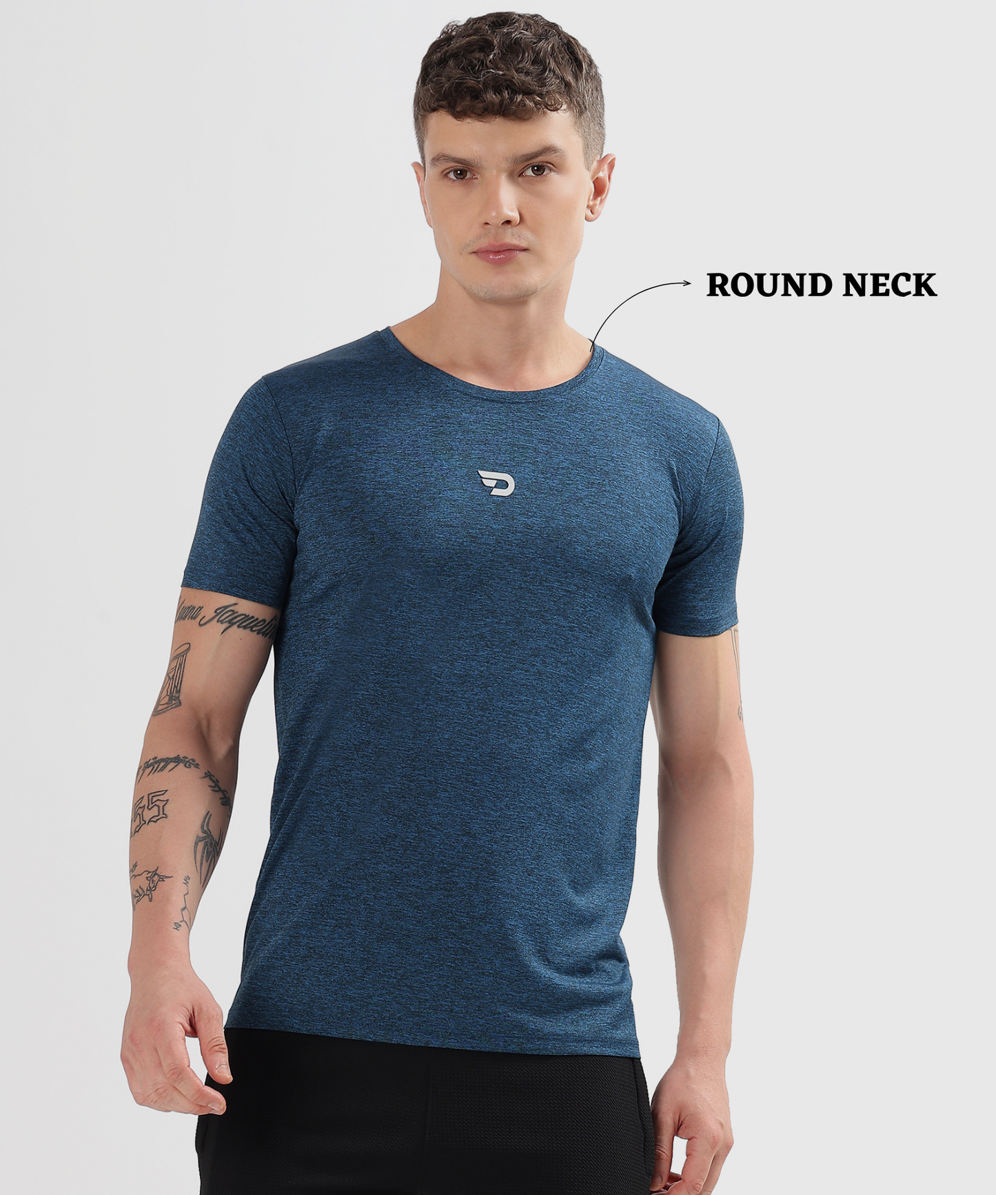 Action T-shirt - Imported 4way Milanch Lycra (GSM 180)