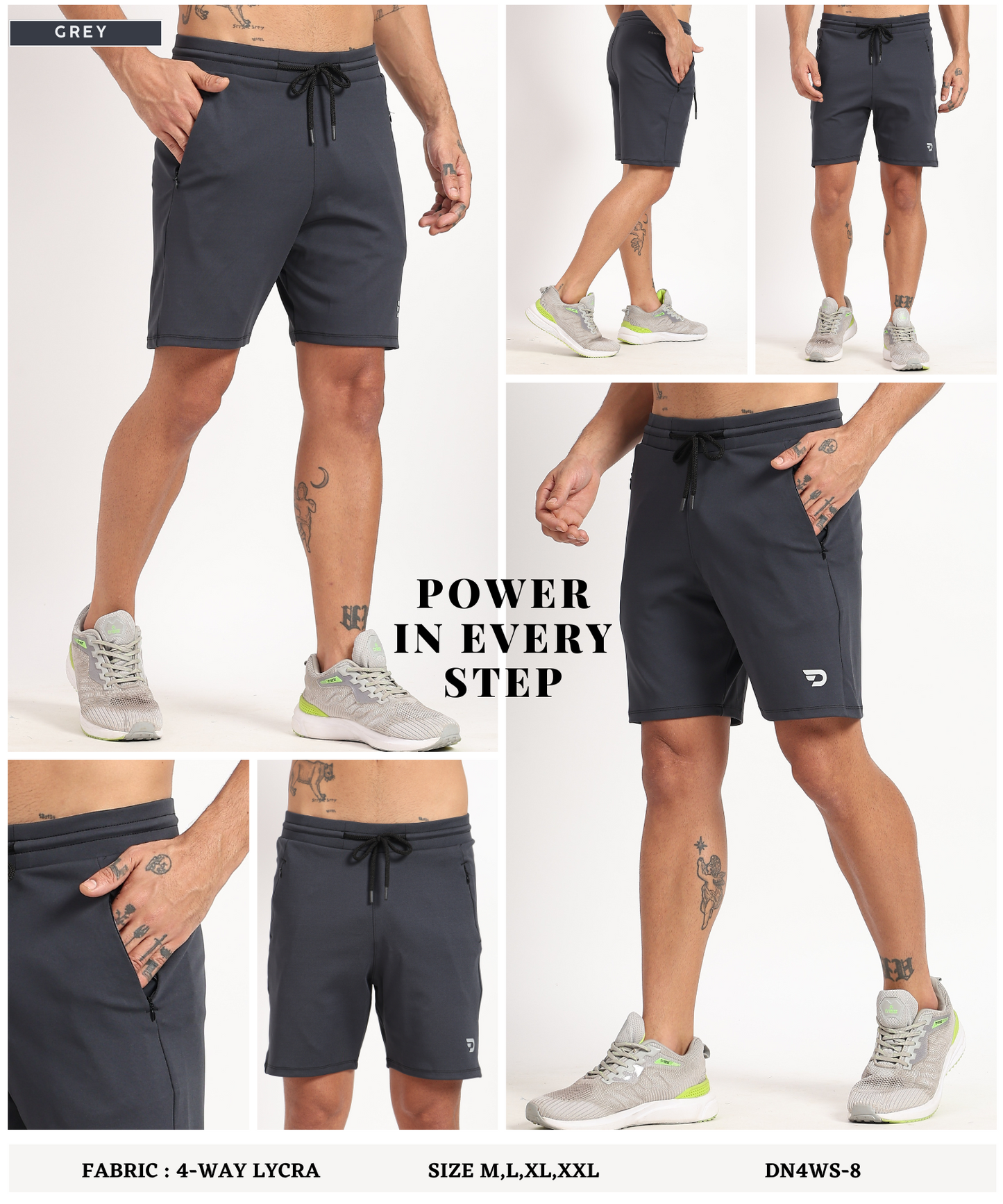 Imported 4way Taiwan Shorts (GSM 260)