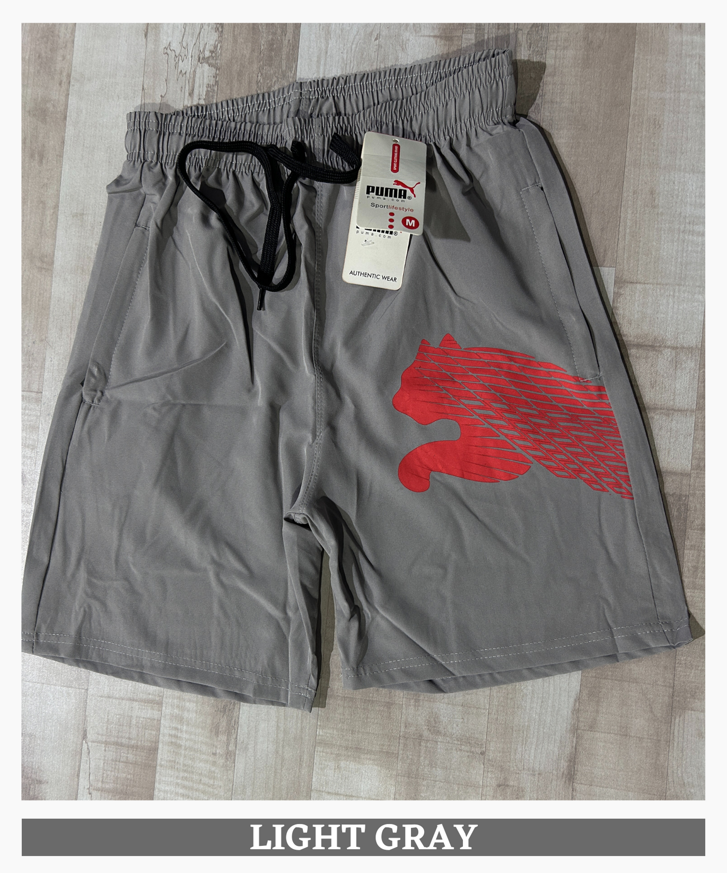 Imported Ns Parachute Lycra Shorts (15% Lycra GSM 130)