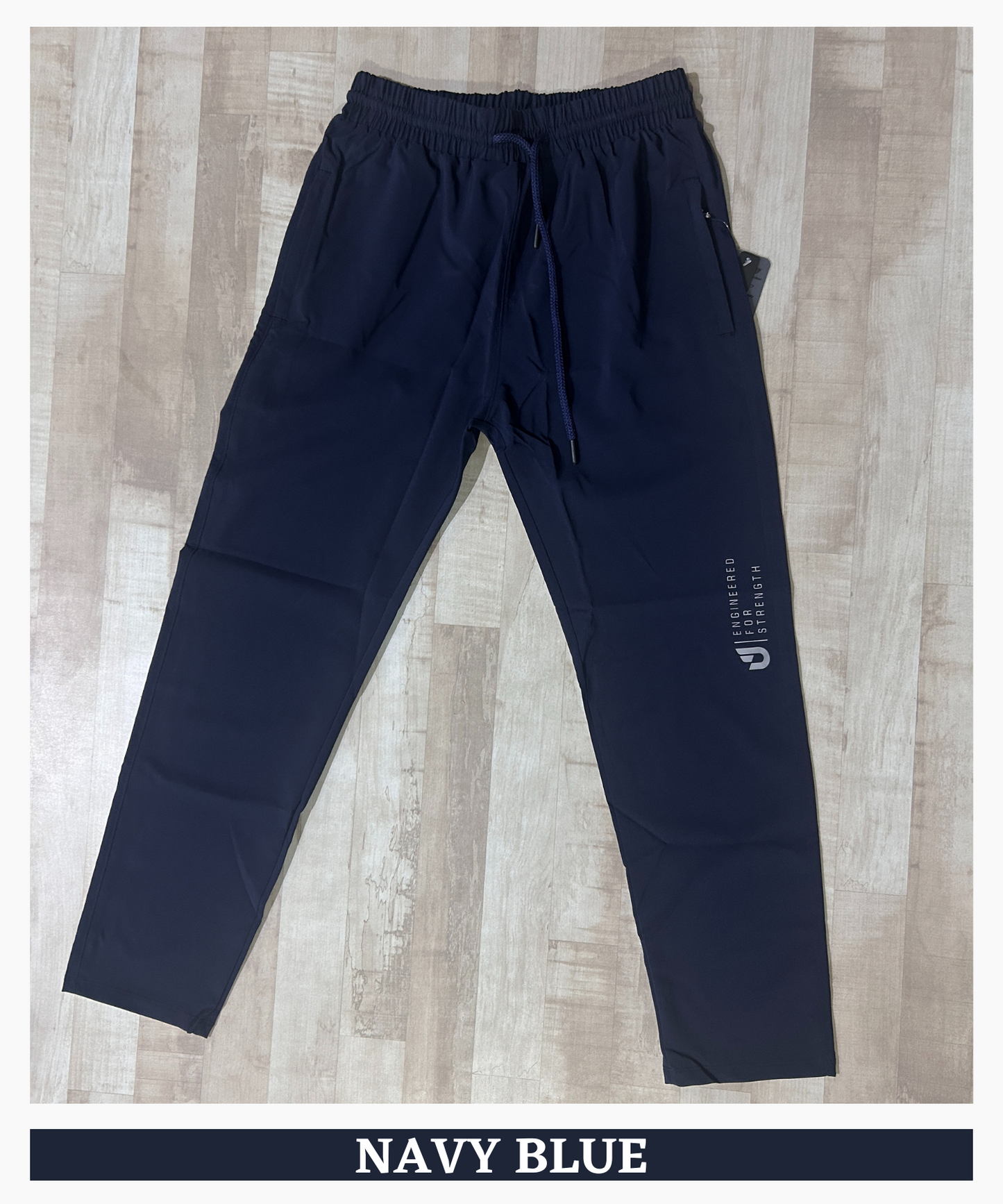 TechStretch Lowers - Imported Ns Parachute Lycra (145 GSM, 15% Lycra)