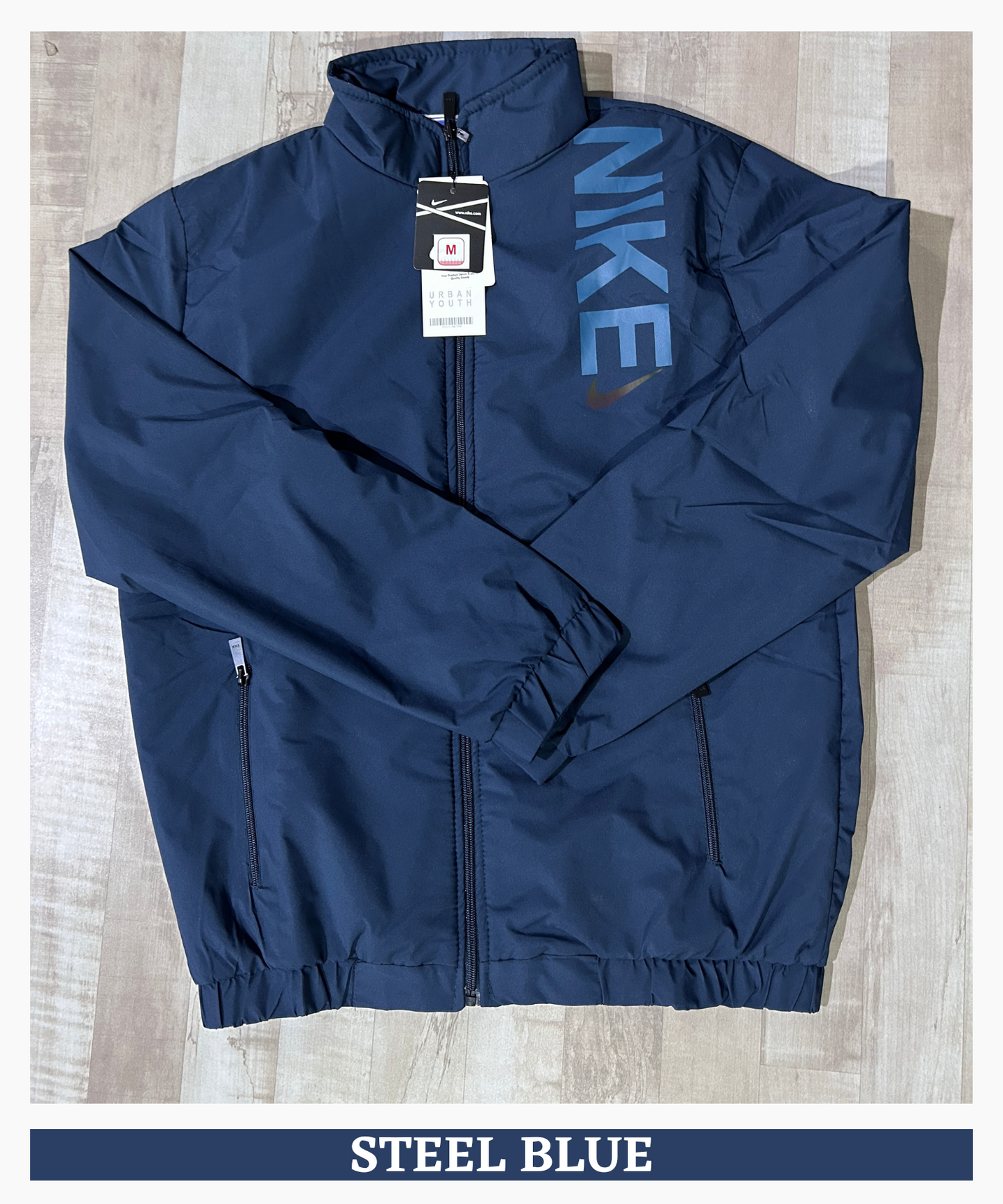 Premium Feather touch Embossed Printed Waterproof Windcheater (GSM 350)