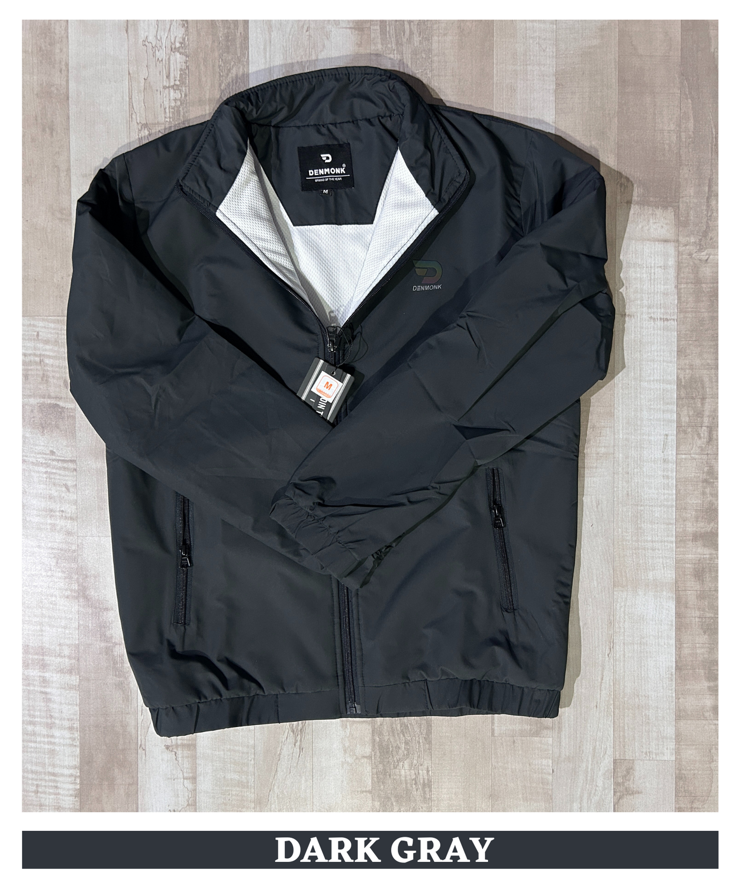 Imported 50D Spandex Waterproof Windcheater (GSM 350)