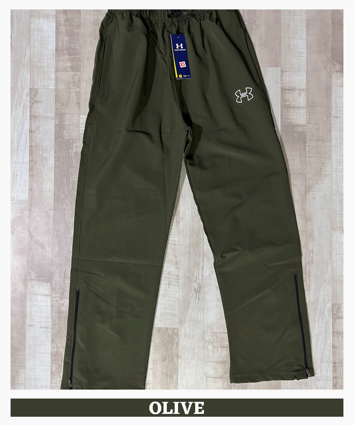 Imported Ns/Polyester Terry Trackpant (GSM 180) Straight Cut-Boot Cut