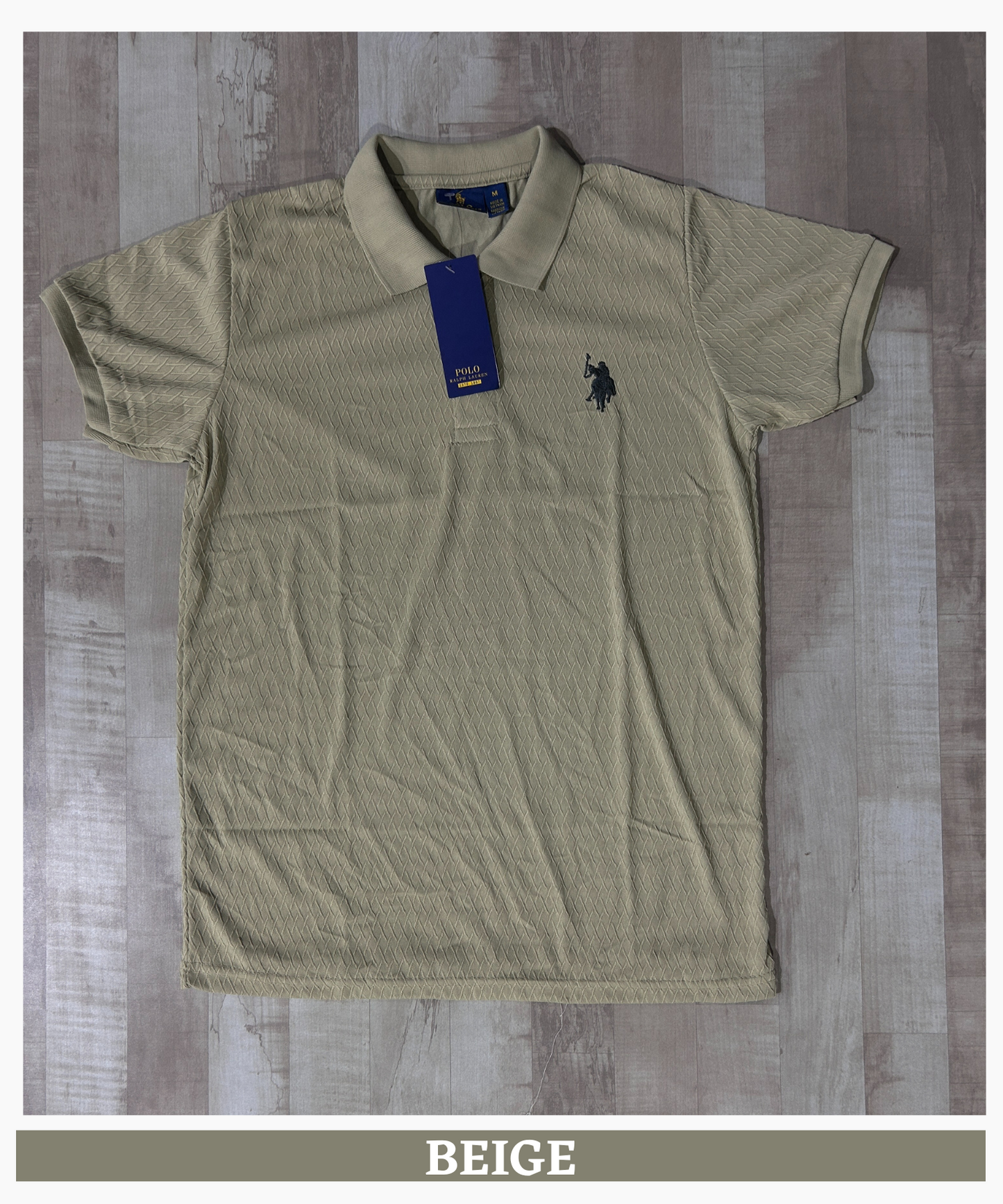 Premium Quality Knitting Lycra Self Design Jacquard T-Shirts (GSM 190-200)