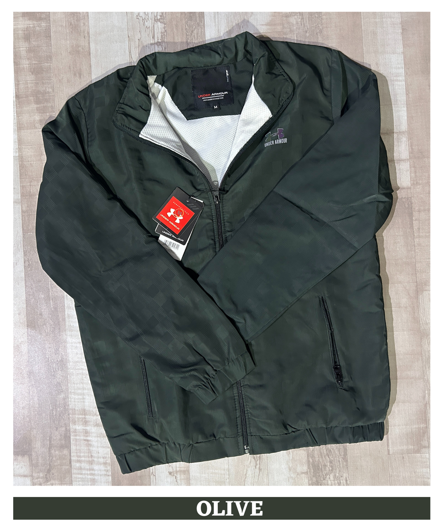Premium Quality Nylon Check Windcheater Jackets (GSM 350)