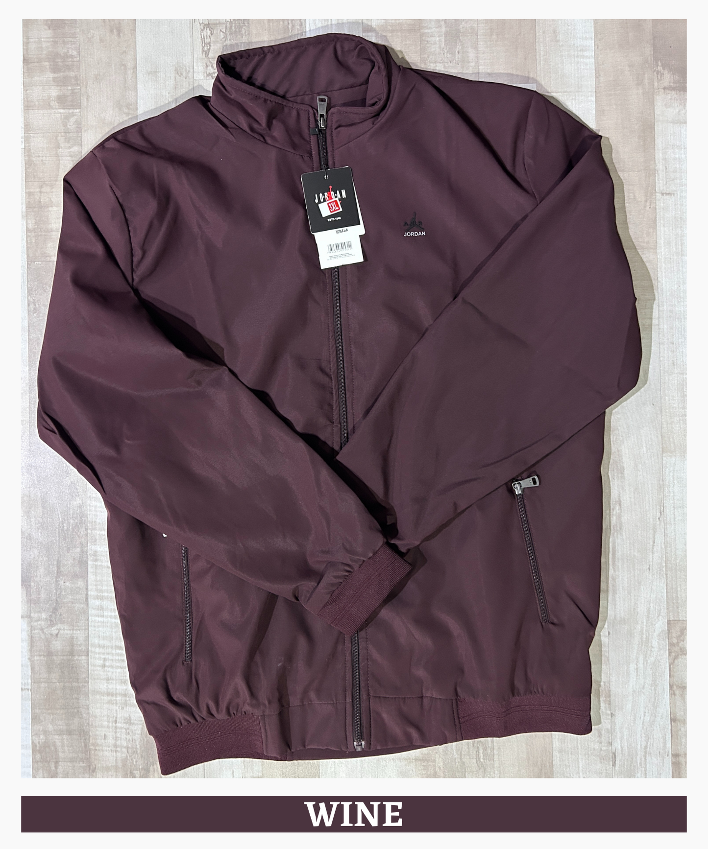 Imported Plus Size T400 Windcheater Jacket (GSM 350)
