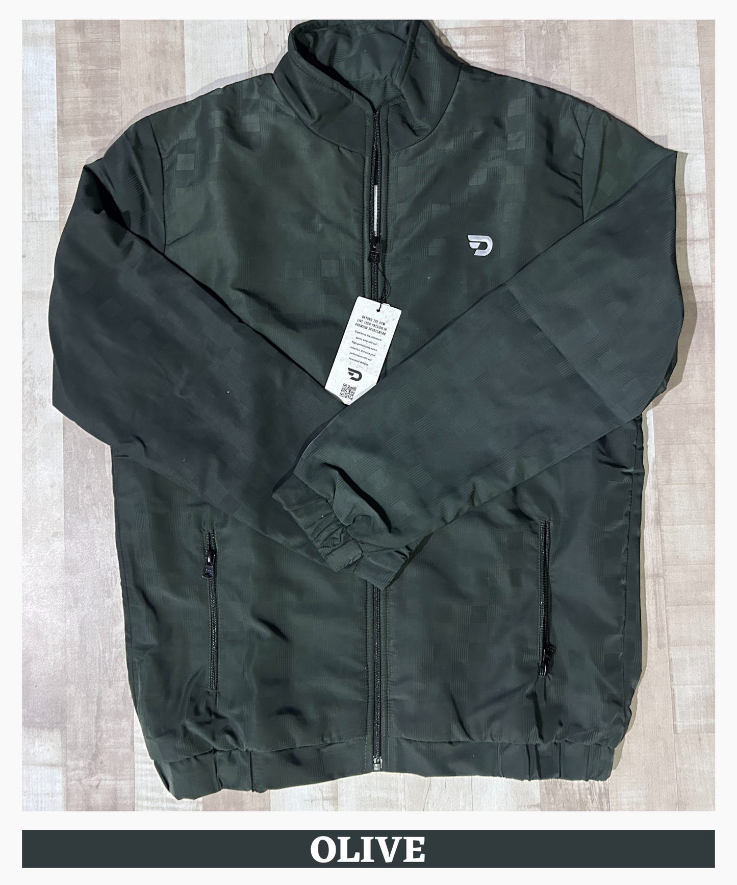 Premium Quality Nylon Check Windcheater Jackets (GSM 350)