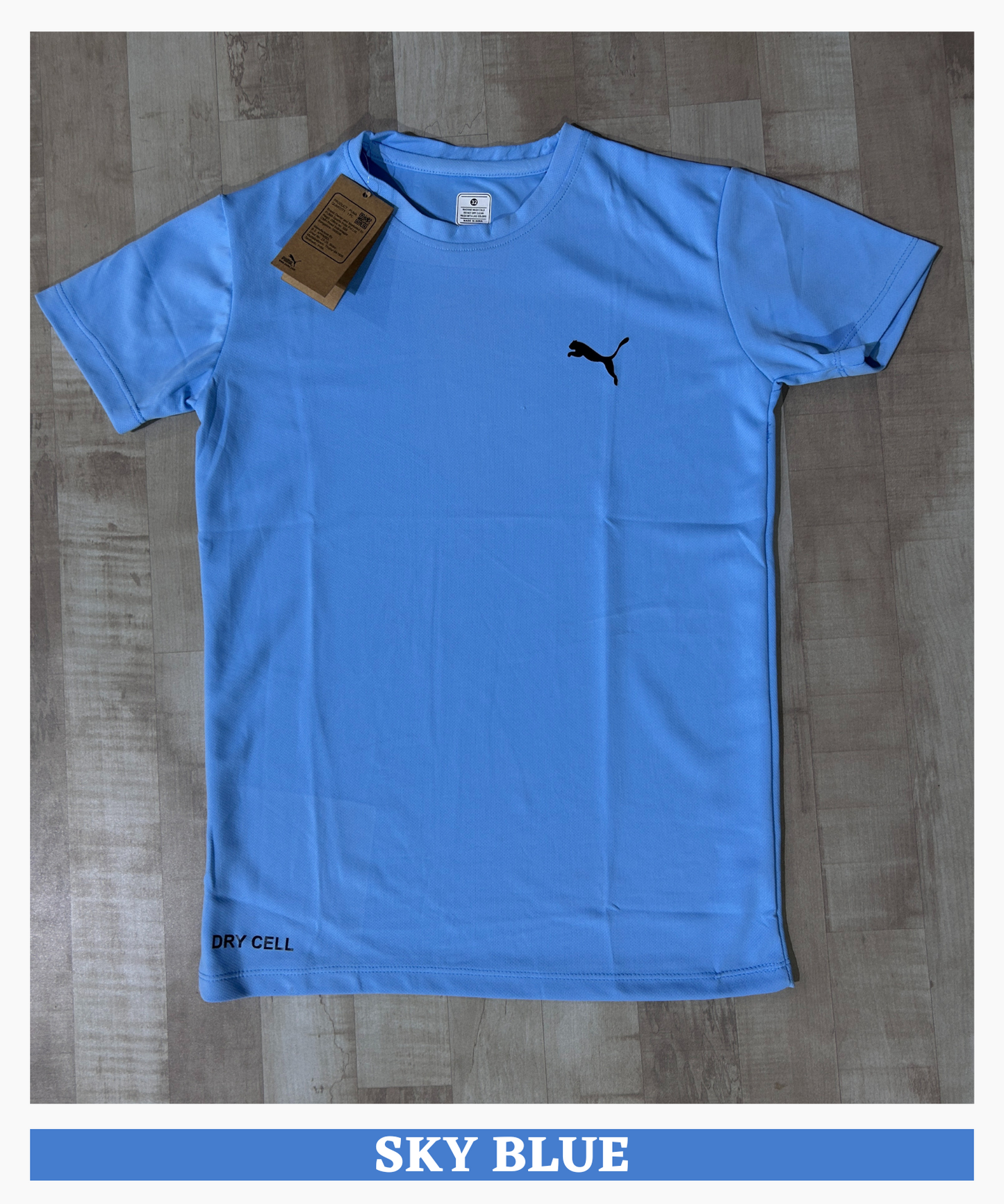 Imported Dotknit Lycra Kids T-Shirts (GSM 180)