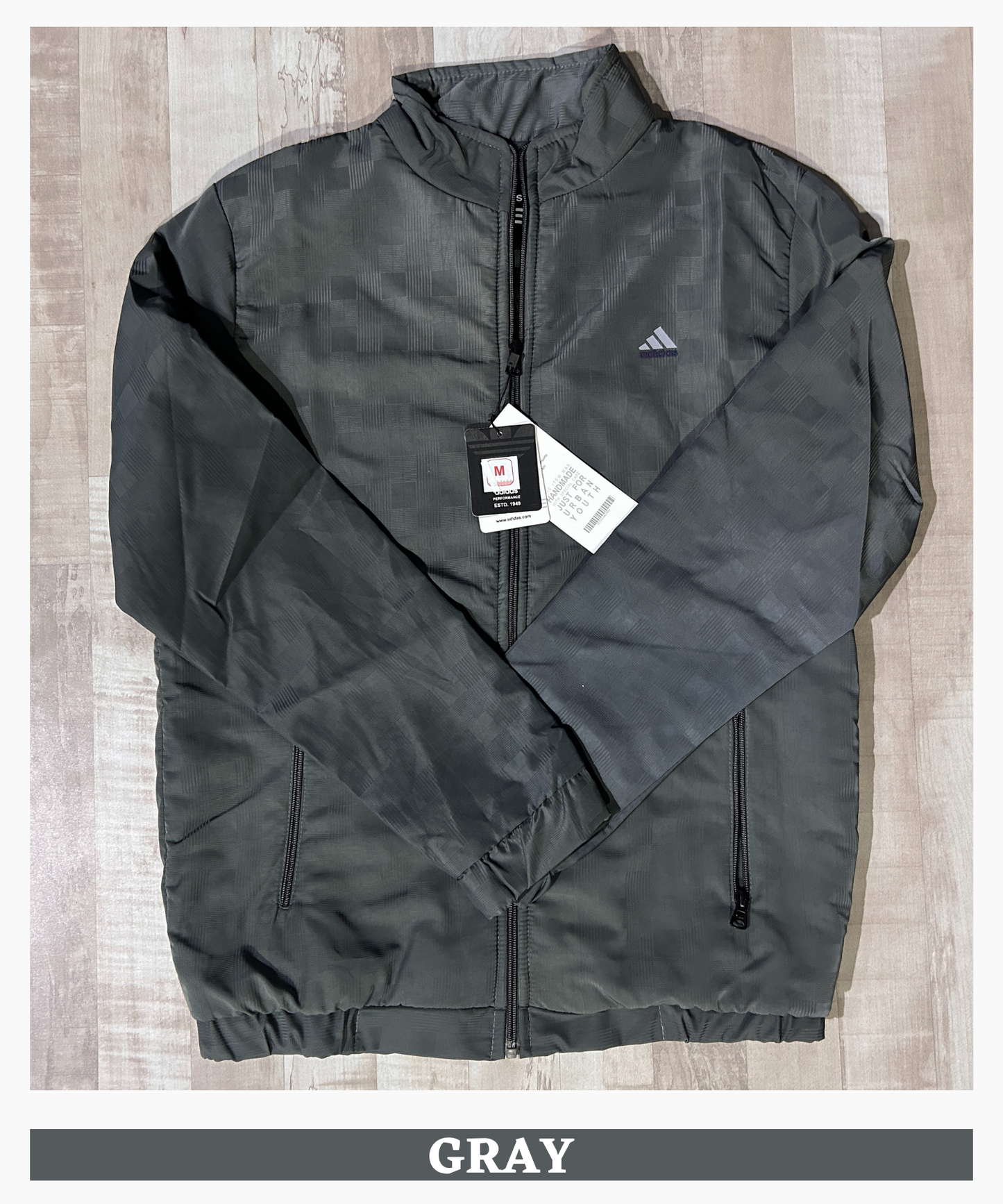 Imported Premium Quality Nylon Check Windcheater Jacket (GSM 350)