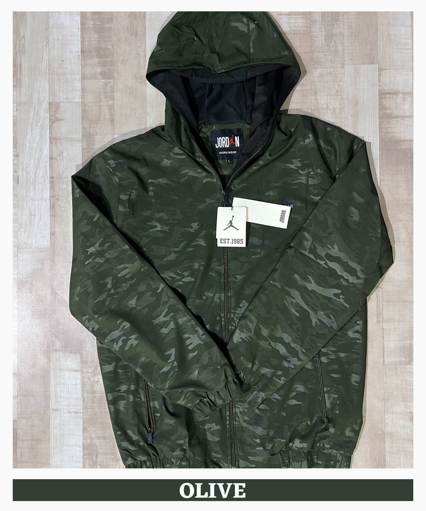 Imported Premium Quality Camo Cotton Windcheater Jackets (GSM 350)