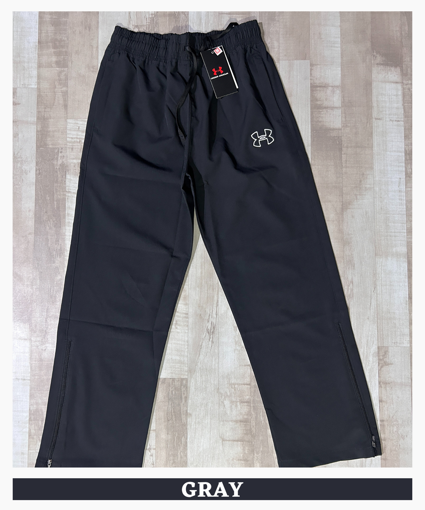 Imported Ns/Polyester Terry Trackpant (GSM 180) Straight Cut-Boot Cut
