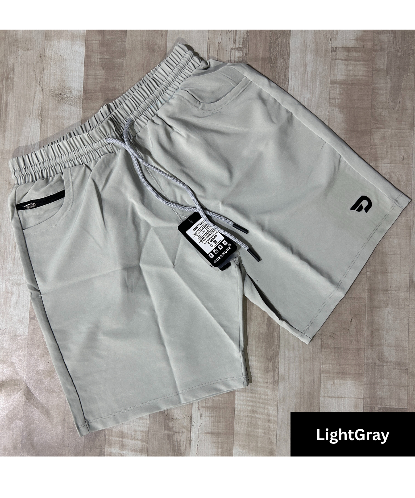 ActiveMotion – Imported Ns Parachute Lycra | 130 GSM | 15% Lycra | Side Zip Pockets | Shorts / Half Pant - B2BZONE