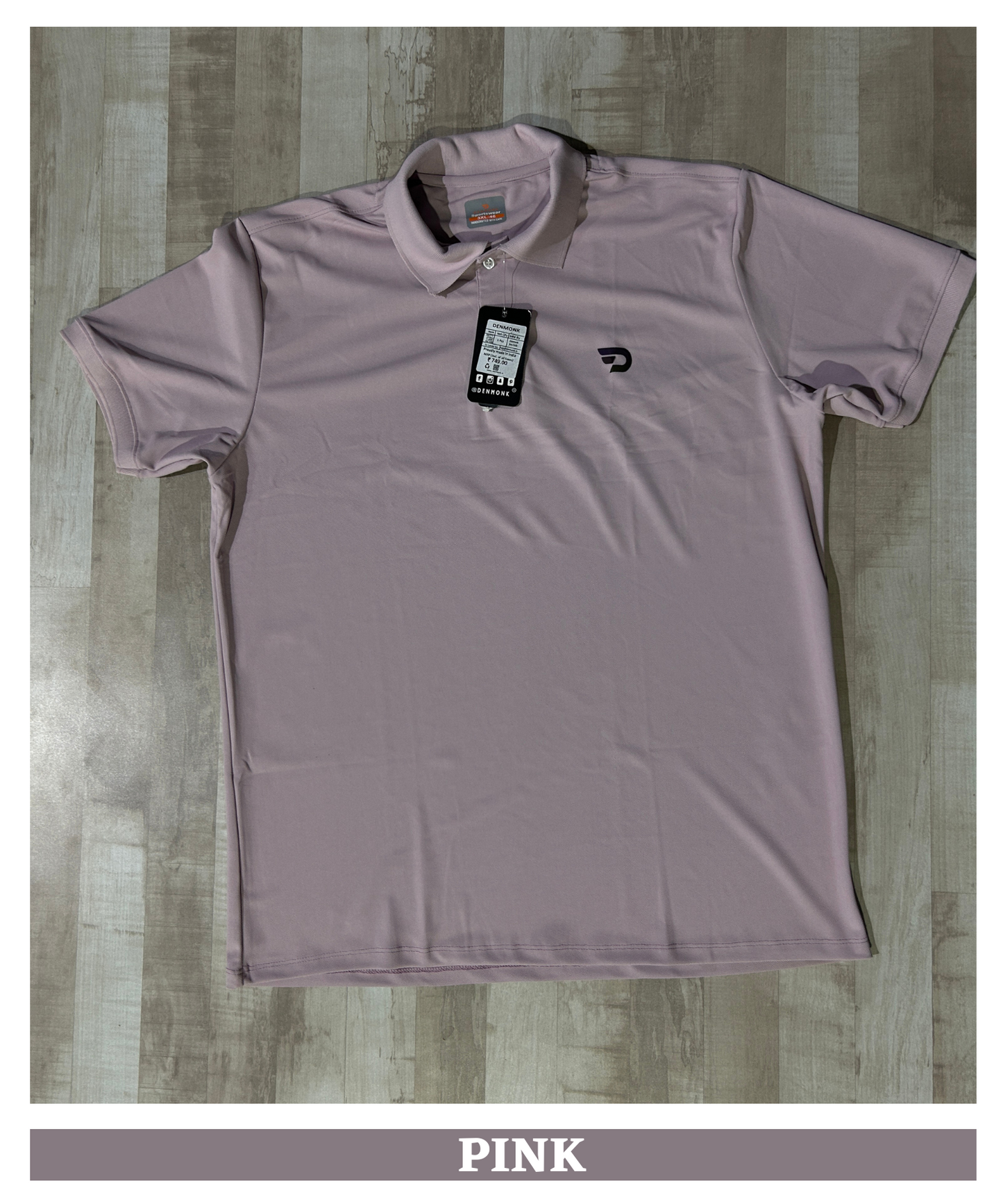 Imported Matty Lycra Polo Plus Size T-Shirts (GSM 200)