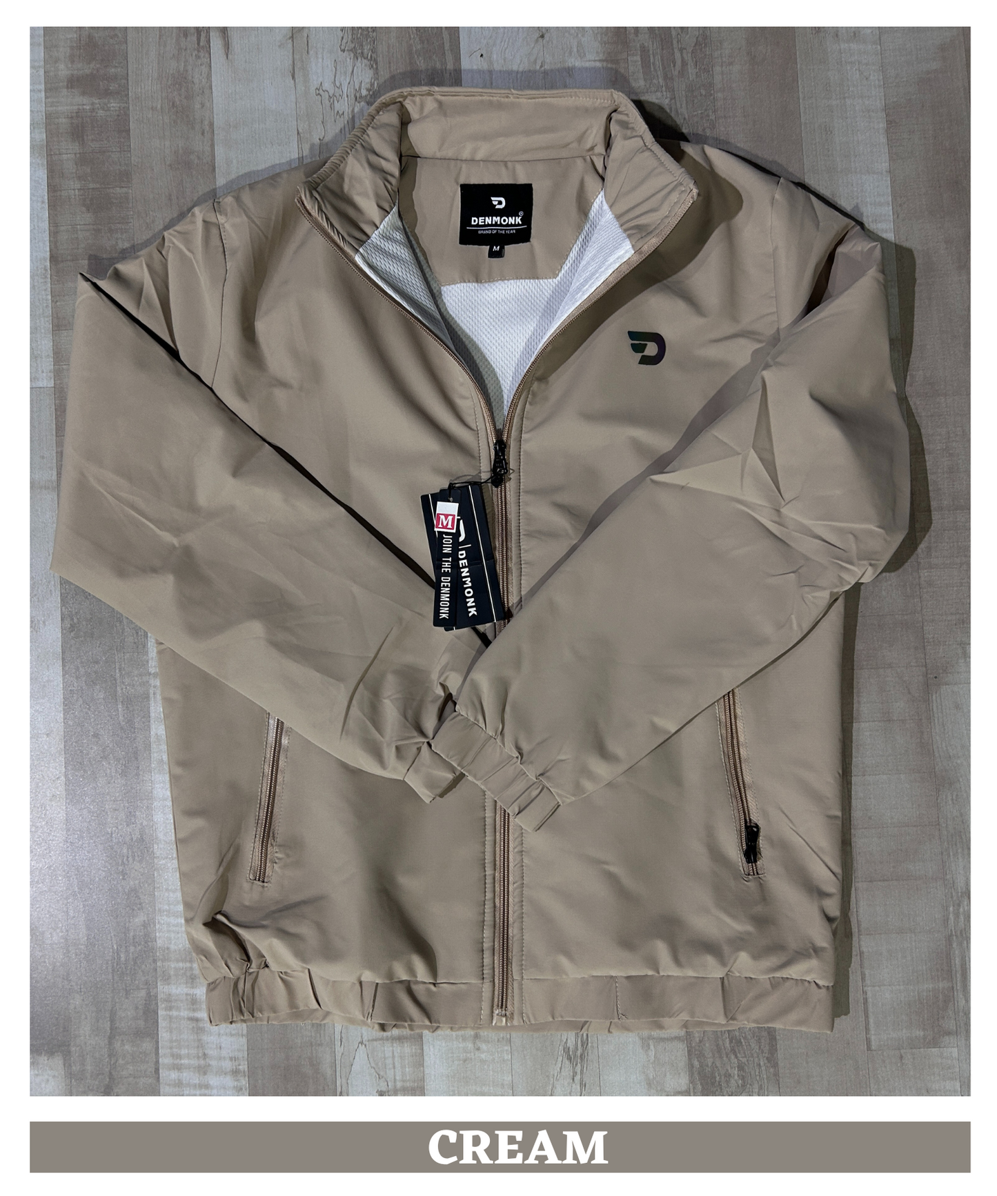 Imported 50D Spandex Waterproof Windcheater (GSM 350)