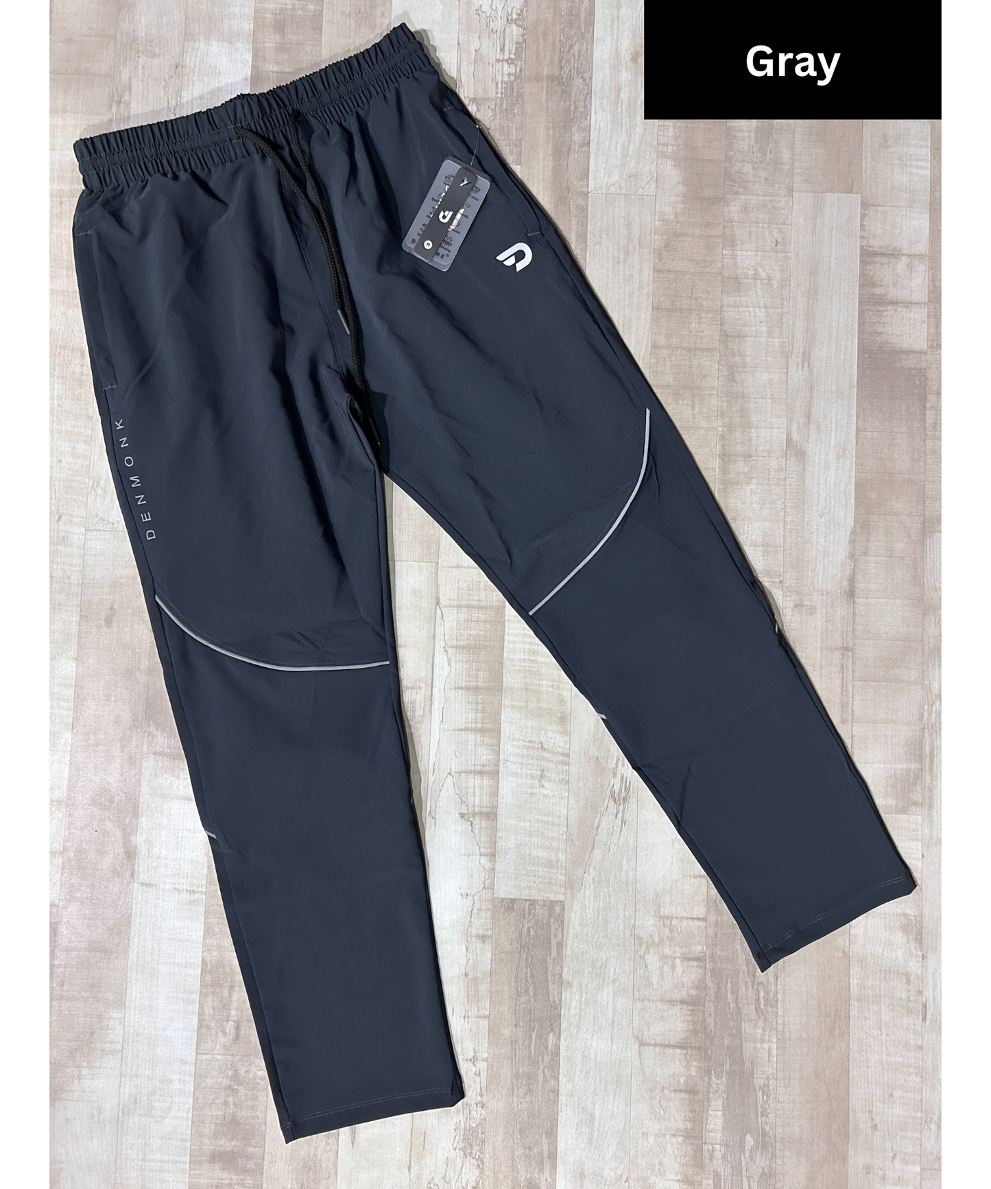 FlexFit – Imported Ns Parachute Lycra | 145 GSM | 25% Lycra | Piping Design | Side Zip Pockets | Regular Hem | Lower / Track Pant - B2BZONE