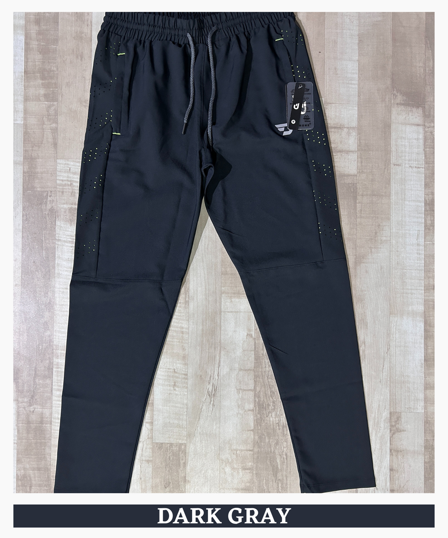 Imported Ns Parachute Lycra Lower (15% Lycra 145 GSM)