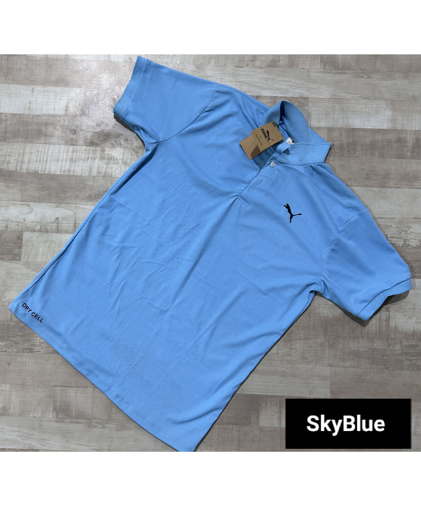 Matty Lycra Polo T-Shirts