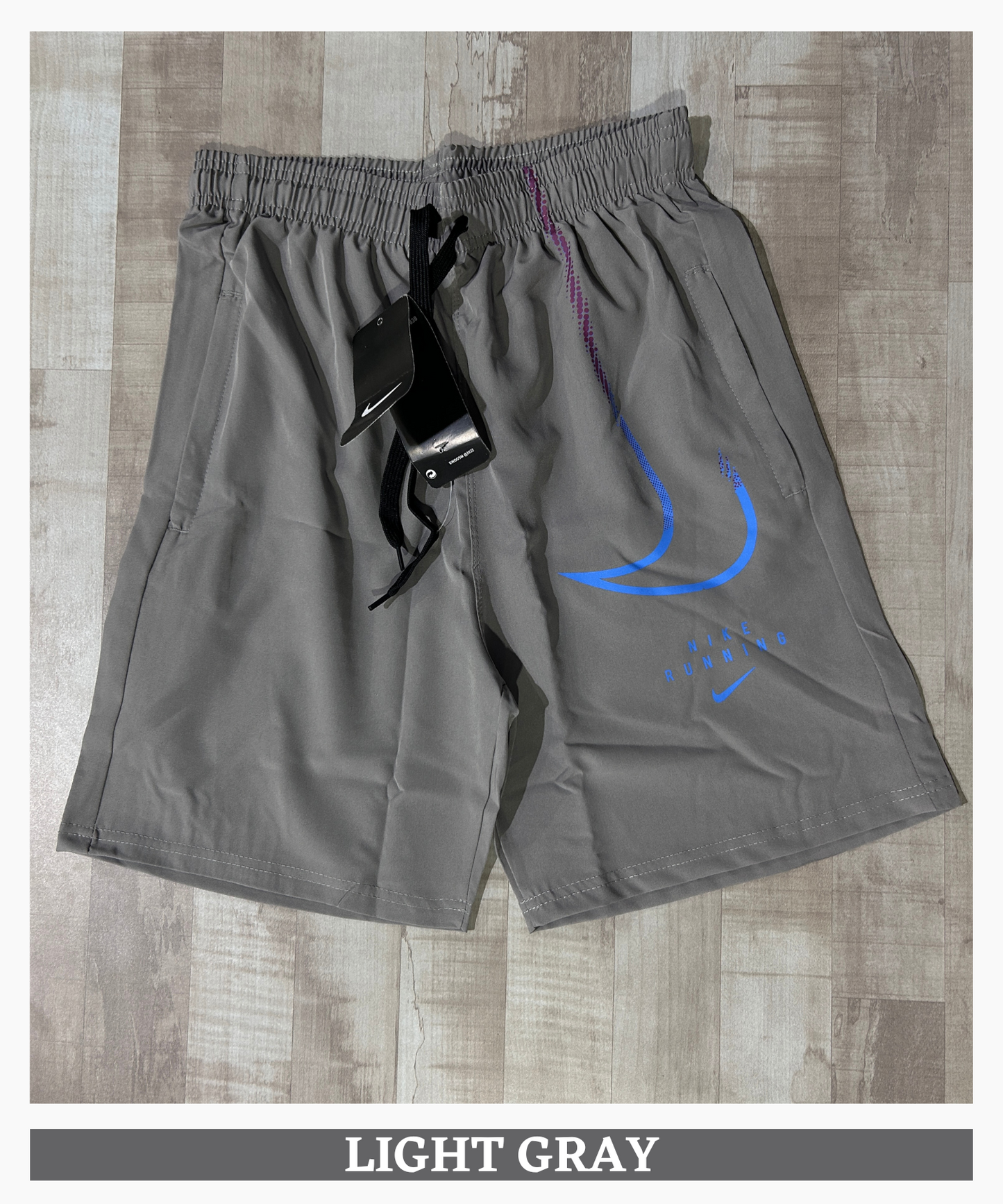 Imported Ns Parachute Lycra Shorts (15% Lycra GSM 130)