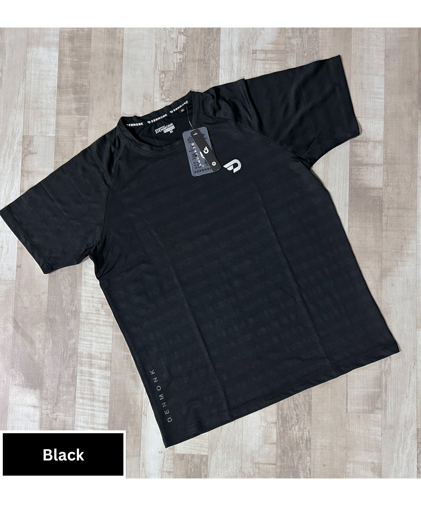 Power T-shirt - Pin Point Mess Lycra (GSM 180)