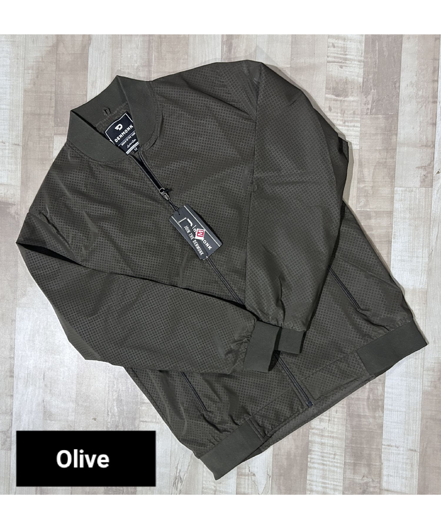 Imported Premium Quality Skin PU Dot Texture Windcheater Jacket ts)