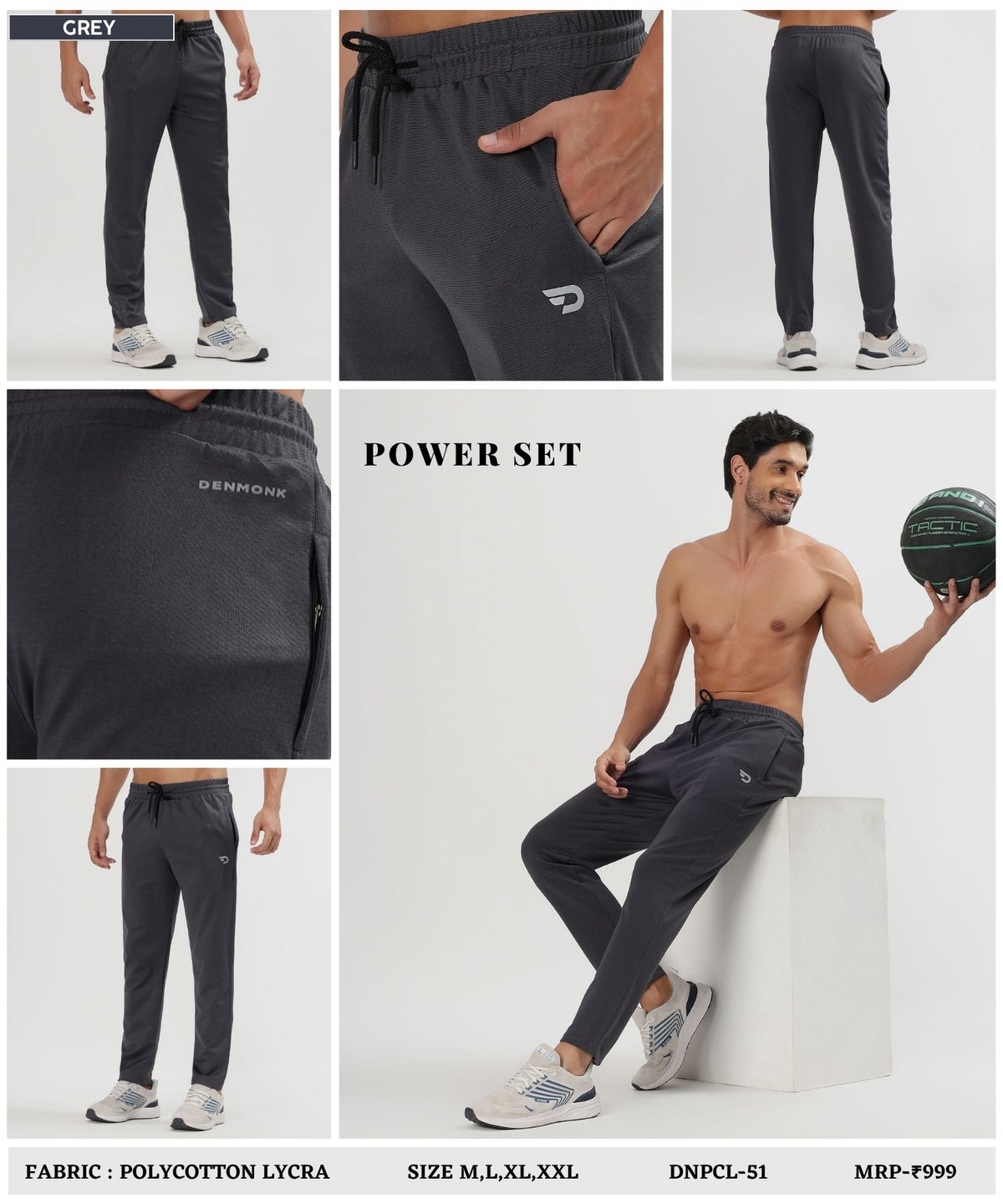 Imported Poly Cotton Lycra Trackpant (GSM 280)|DOD