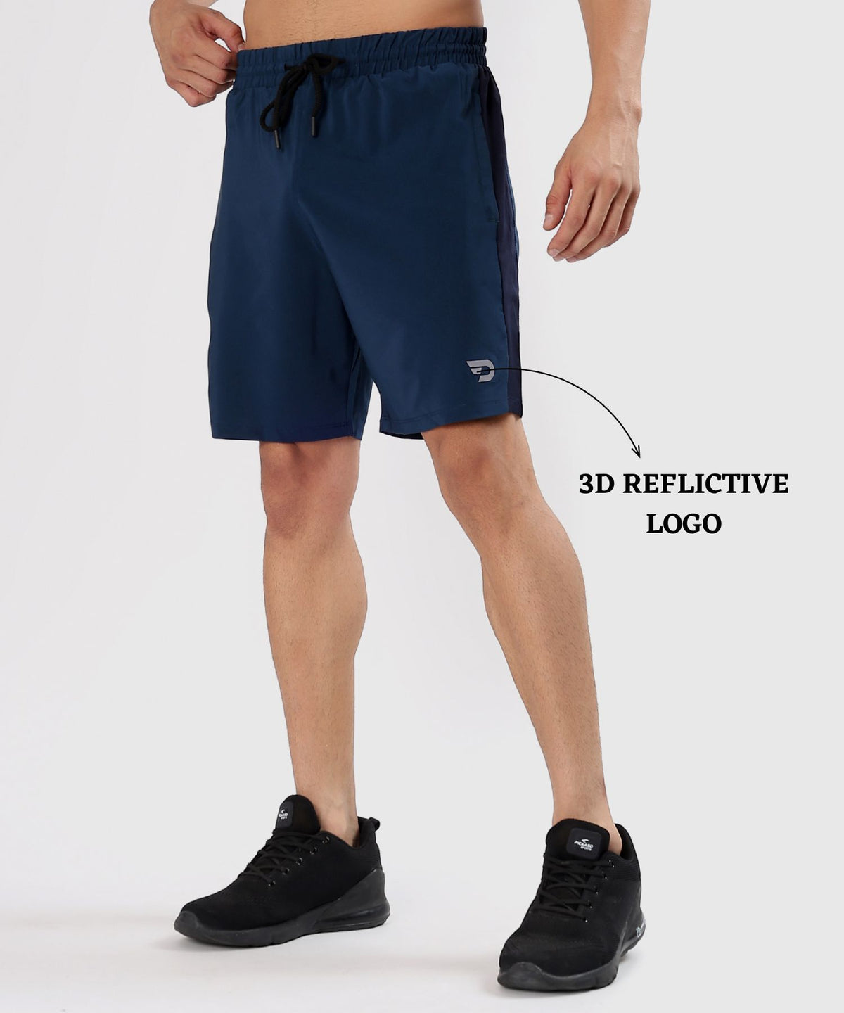 BlockFit Shorts – Imported Ns Parachute Lycra | 15% Lycra,130 GSM | Regular Fit