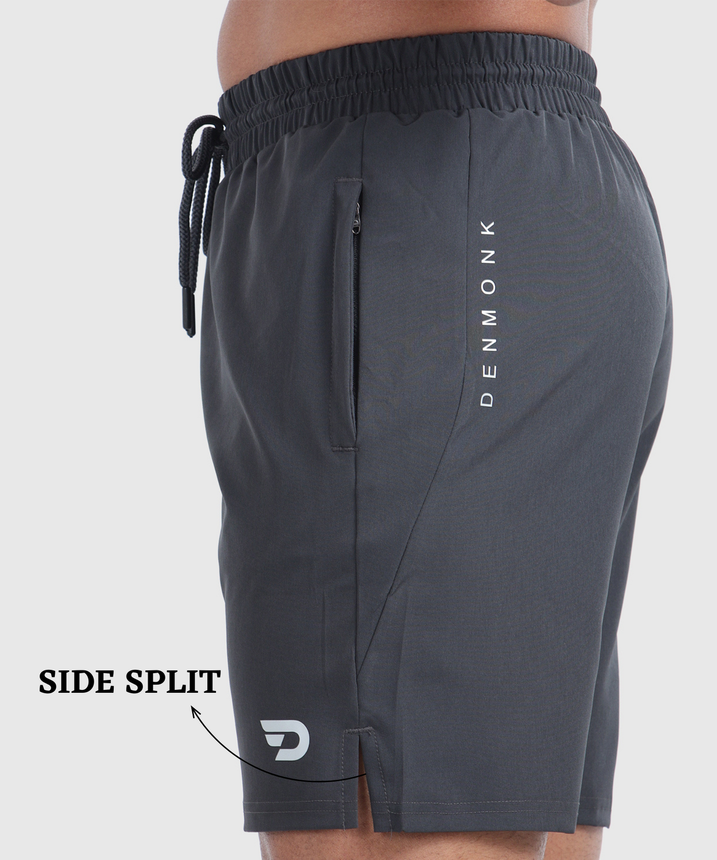 Sport Fit Shorts - Imported Ns Parachute Lycra Shorts/ HalfPants (15% Lycra 130 GSM)