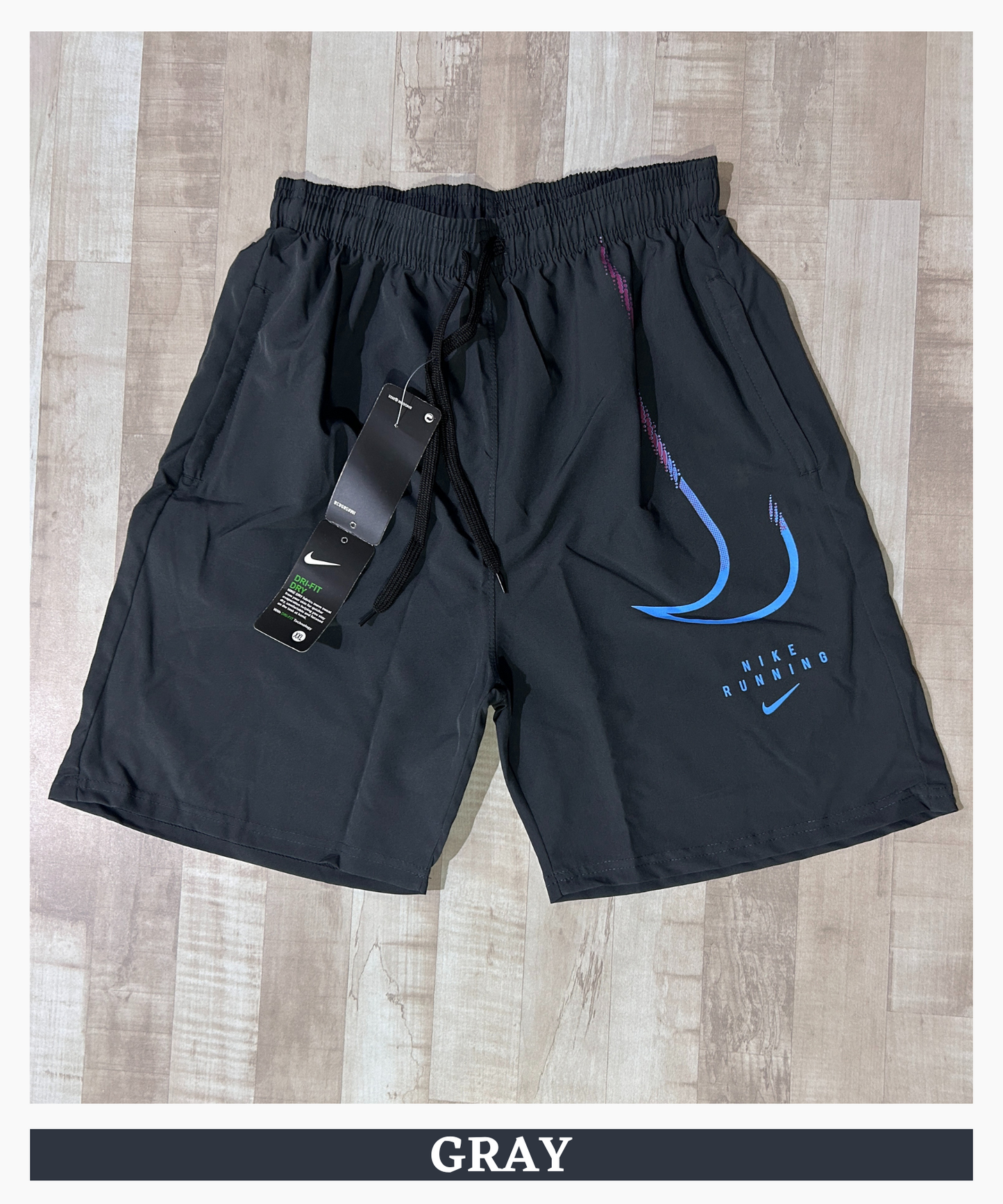 Imported Ns Parachute Lycra Shorts (15% Lycra GSM 130)