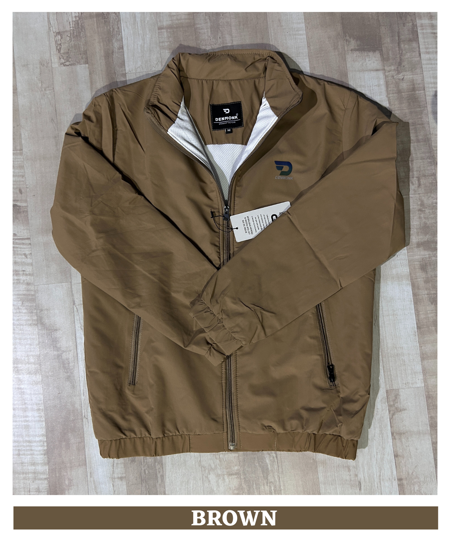 Imported 50D Spandex Waterproof Windcheater (GSM 350)