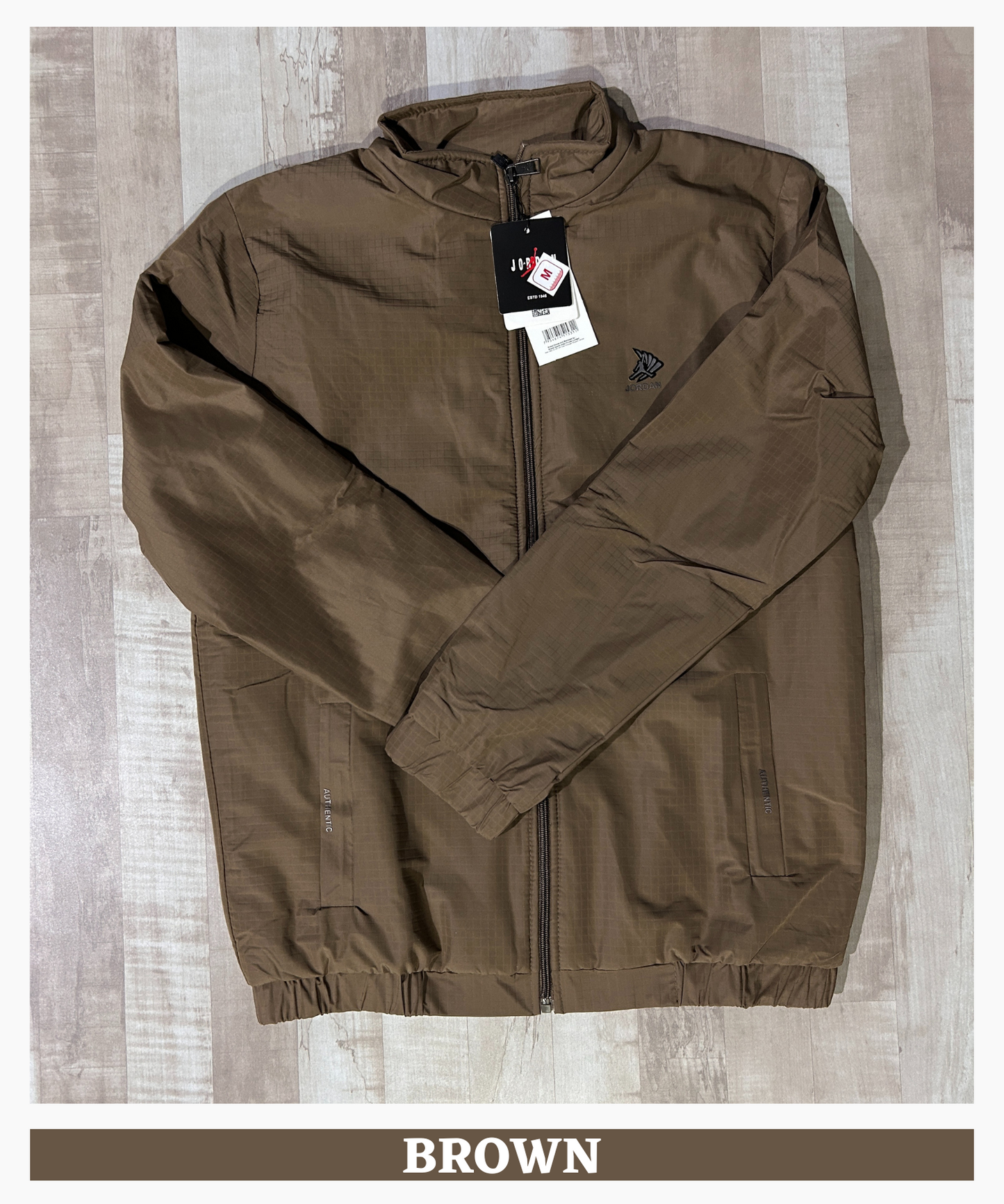 Imported Teslon Check Windcheater Jacket (GSM 350)