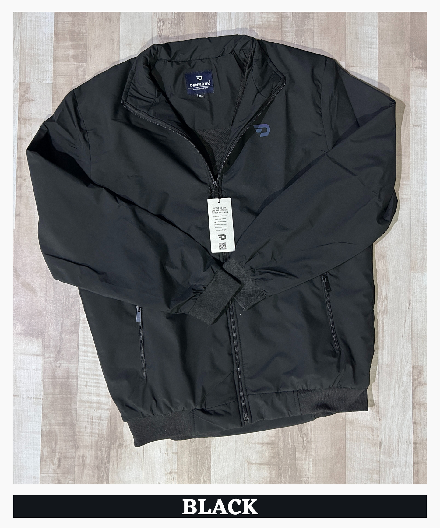 Imported Premium Quality Feather Touch Plus Size Waterproof Fabric Jacket (GSM 350)