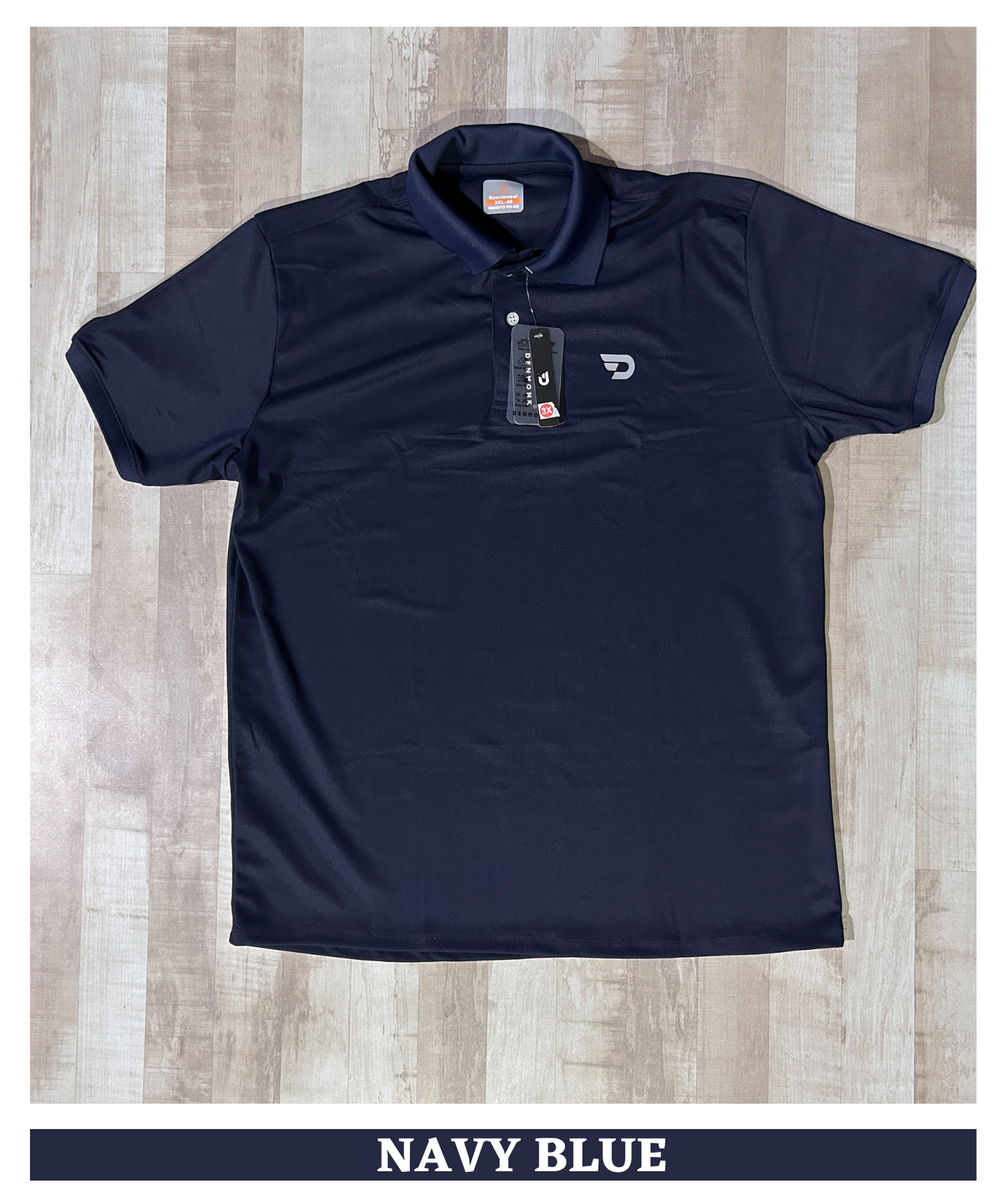 Imported Matty Lycra Polo Plus Size T-Shirts (GSM 200)
