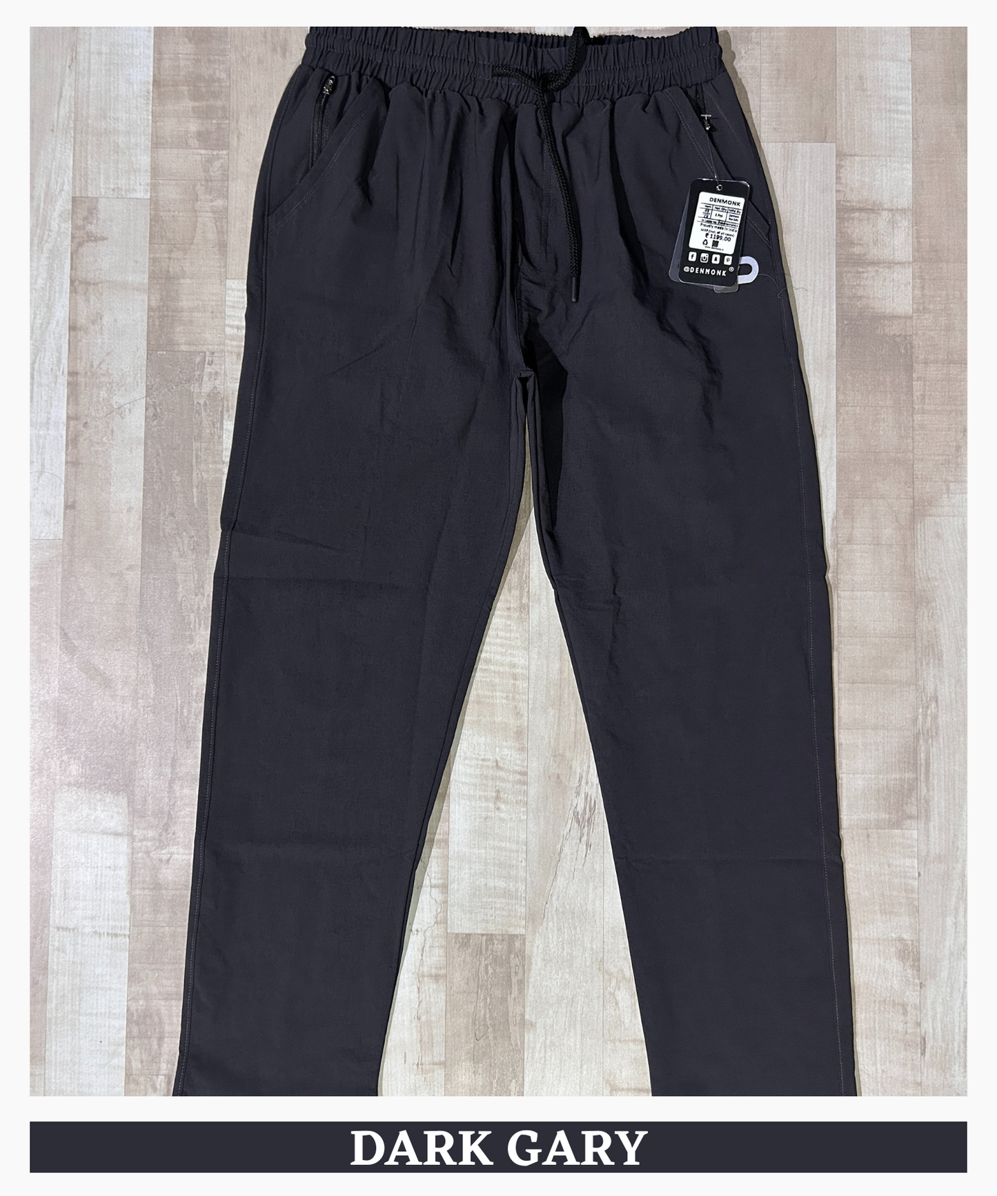 ActiveFit Trackpant – Imported Nylon Terry Lycra ( 180 GSM)