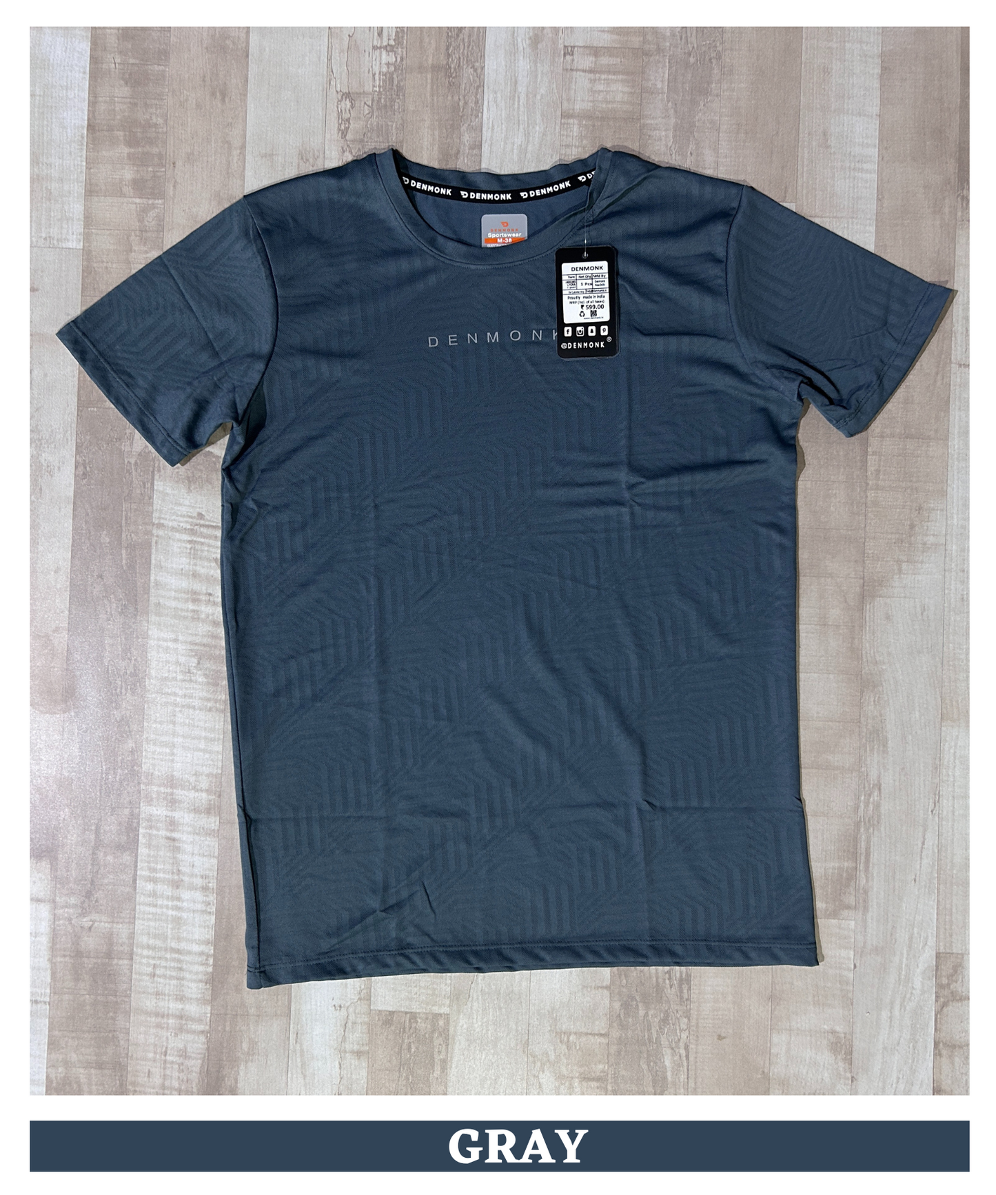 Imported Jacquard Lycra T-Shirts (GSM 180)