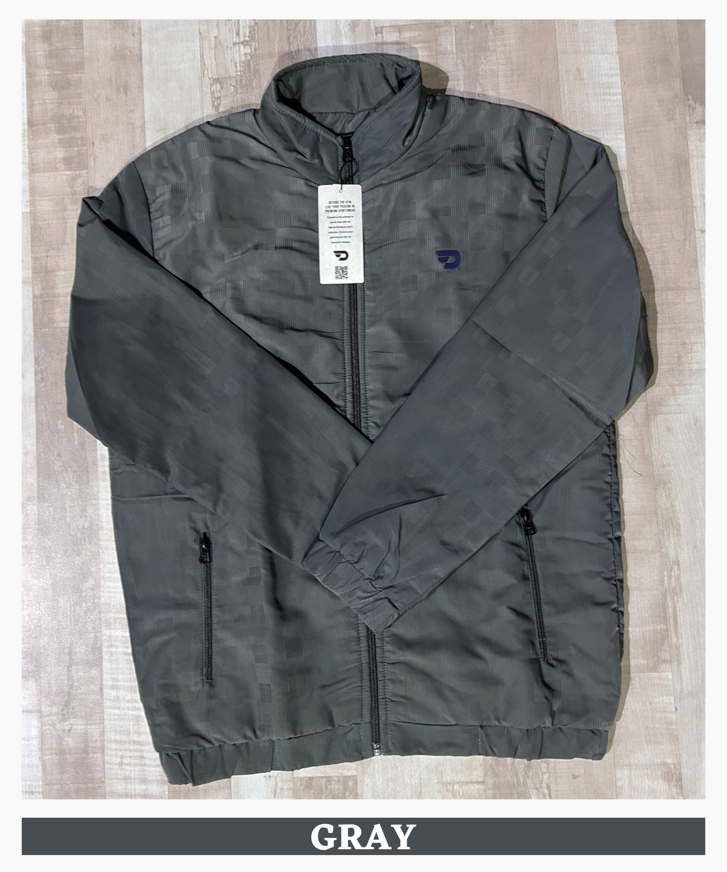 Premium Quality Nylon Check Windcheater Jackets (GSM 350)