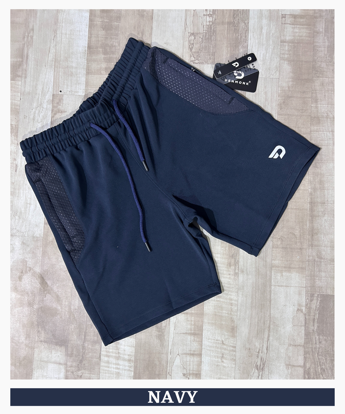 Active Bugdot Shorts- Imported Dobby Lycra (GSM 260)