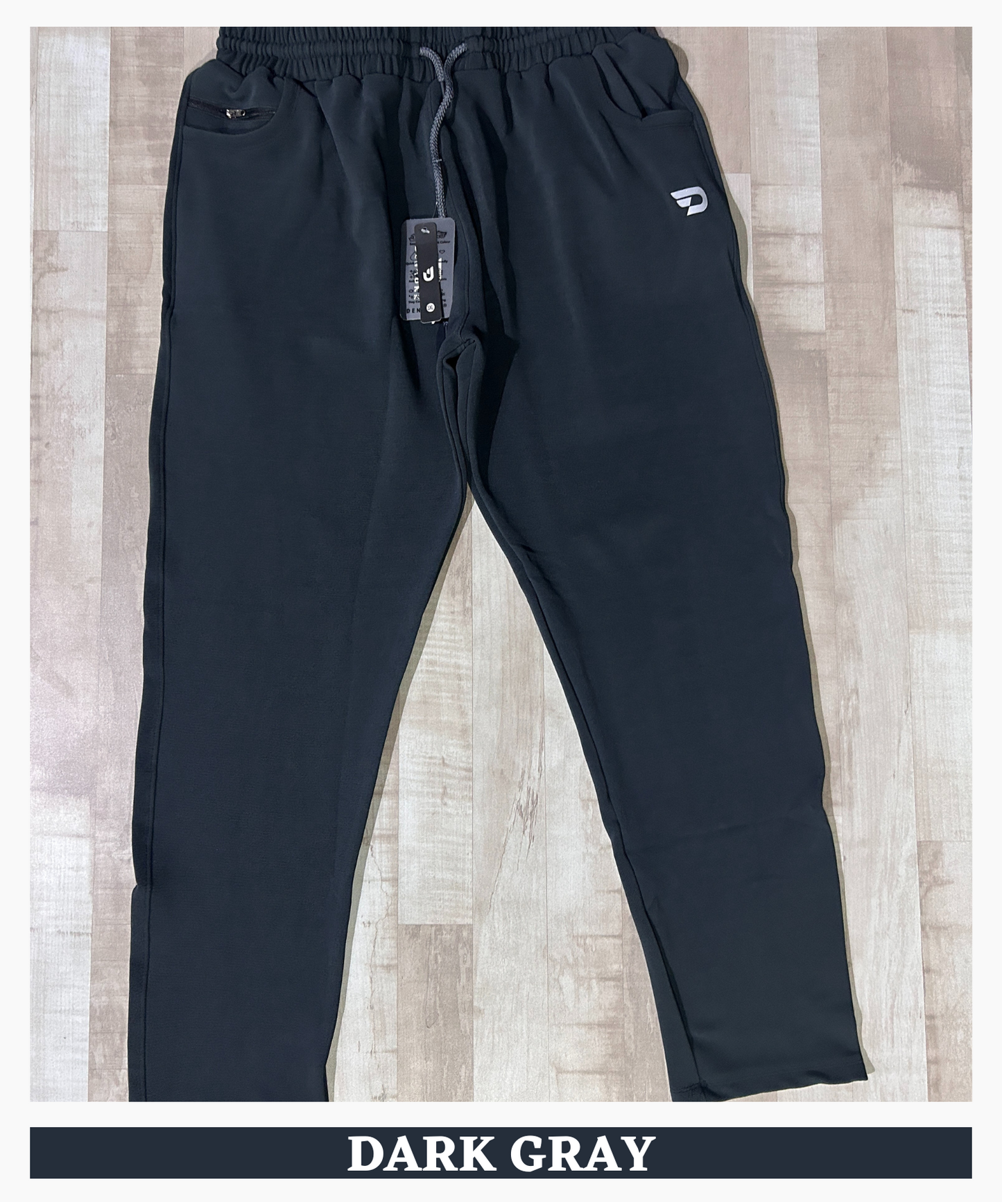 Performance Trackpants Plus Size - Imported Dobby Lycra (280 GSM)