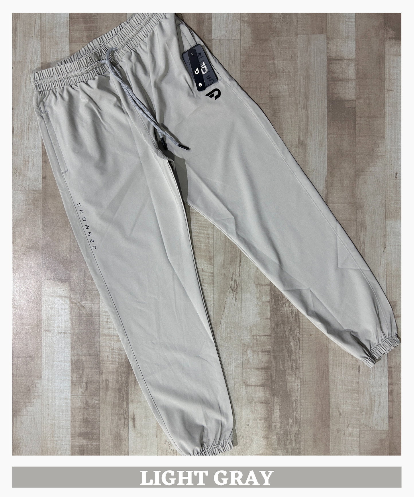 Hybrid Jogger - Imported Ns Parachute Lycra Lower (15% Lycra 145 GSM)