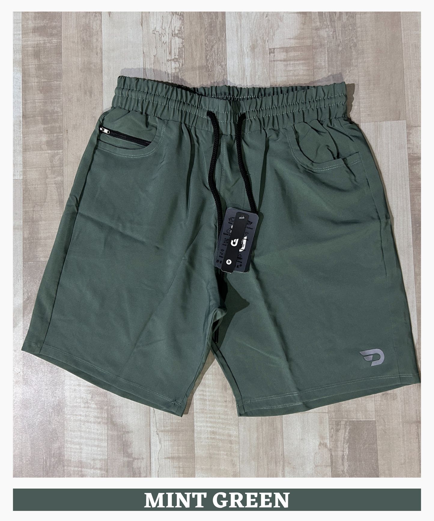Imported Ns Parachute Lycra Shorts (15% Lycra 130 GSM)