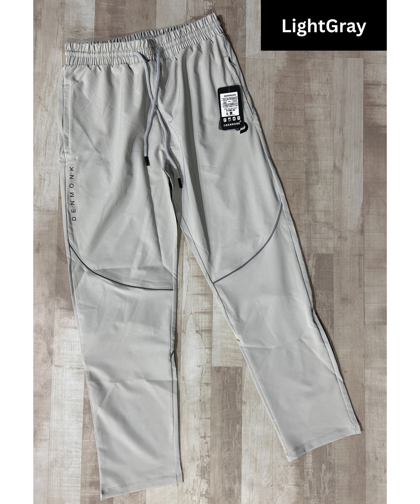 FlexFit – Imported Ns Parachute Lycra | 145 GSM | 25% Lycra | Piping Design | Side Zip Pockets | Regular Hem | Lower / Track Pant - B2BZONE