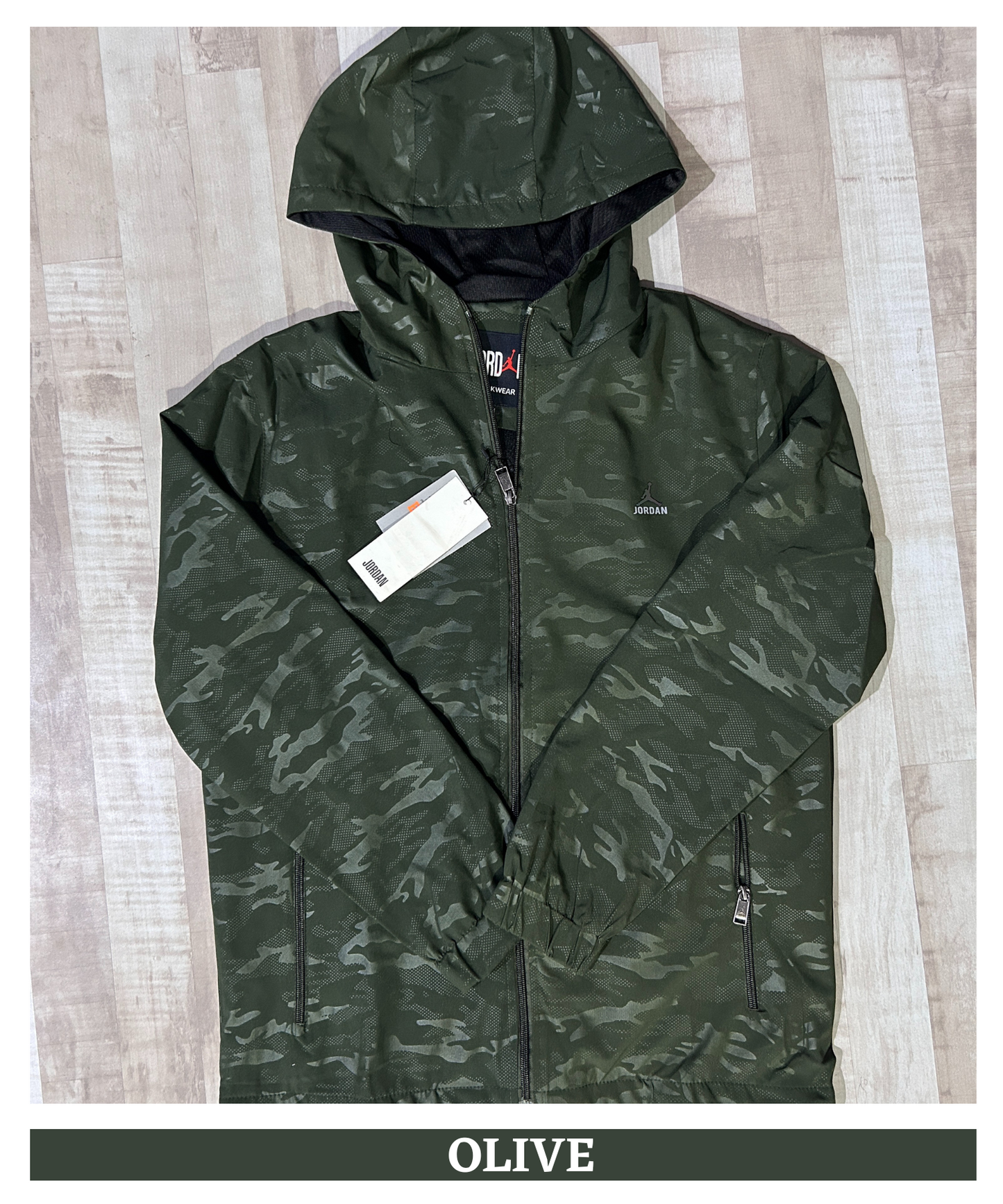 Premium Quality Camo Cotton Windcheater Jackets (GSM 350)