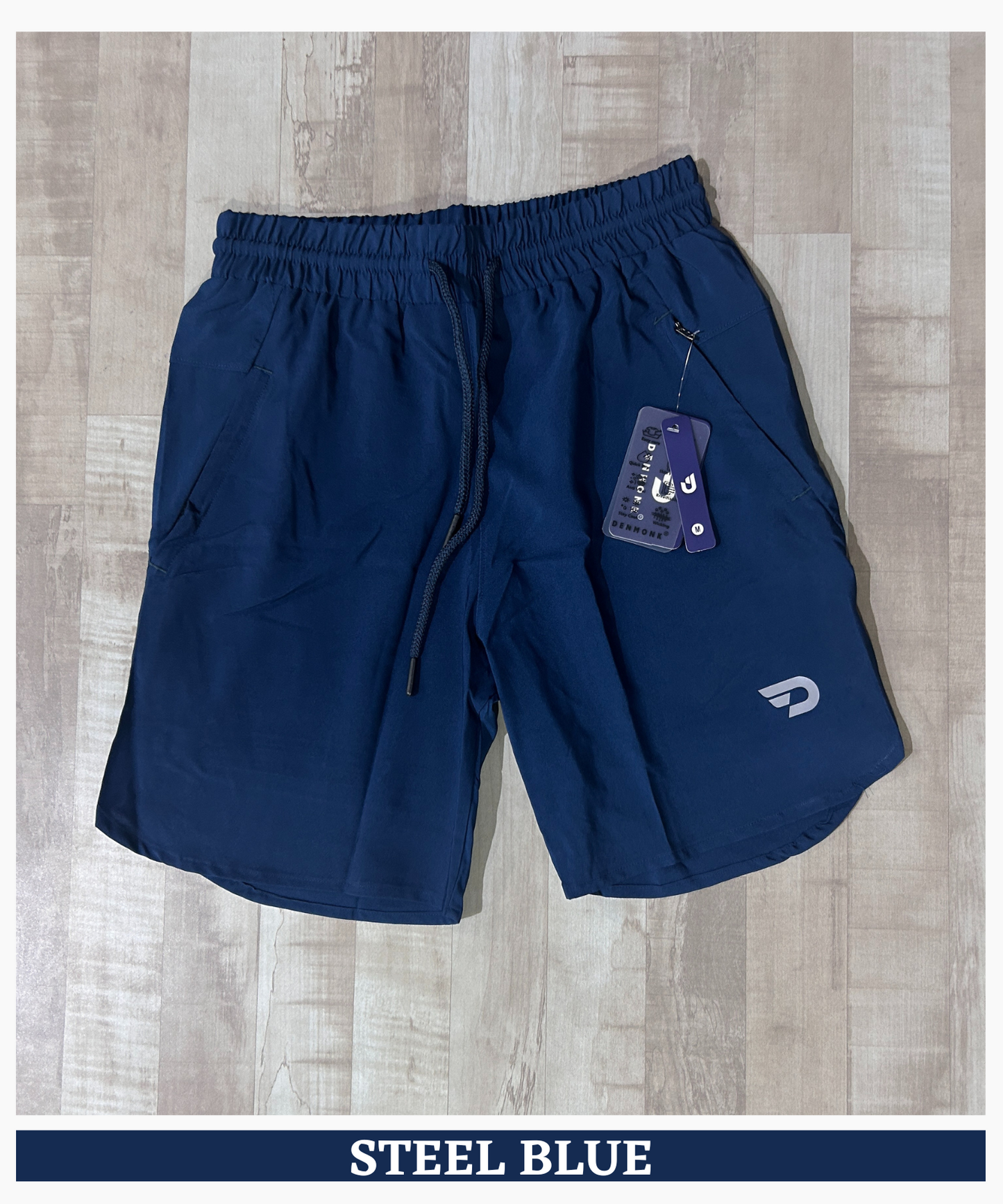 2-IN-1 SHORTS - Imported Ns Parachute Lycra (130 GSM 15% Lycra)