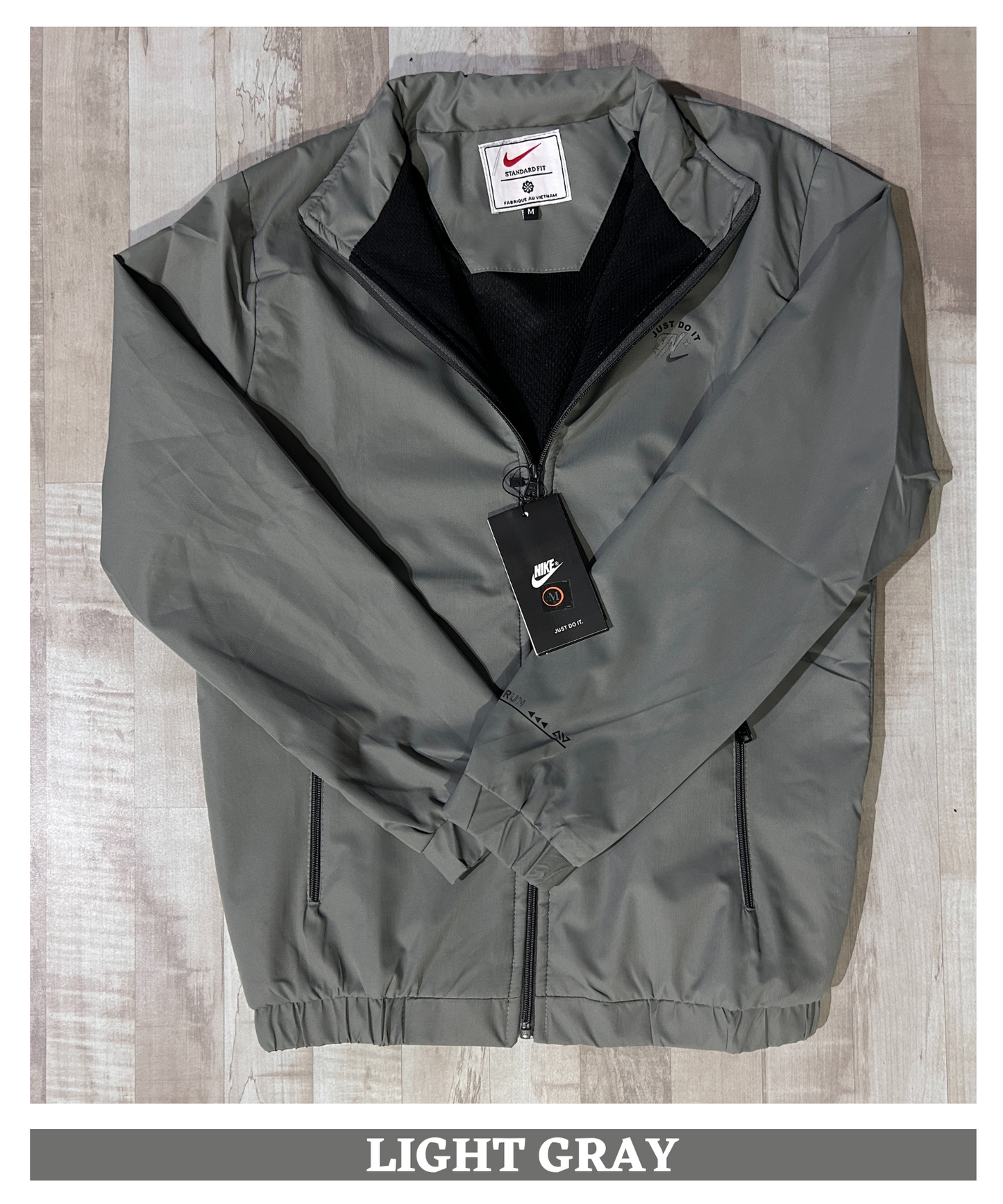 Imported 50D Spandex Waterproof Windcheater (GSM 350)