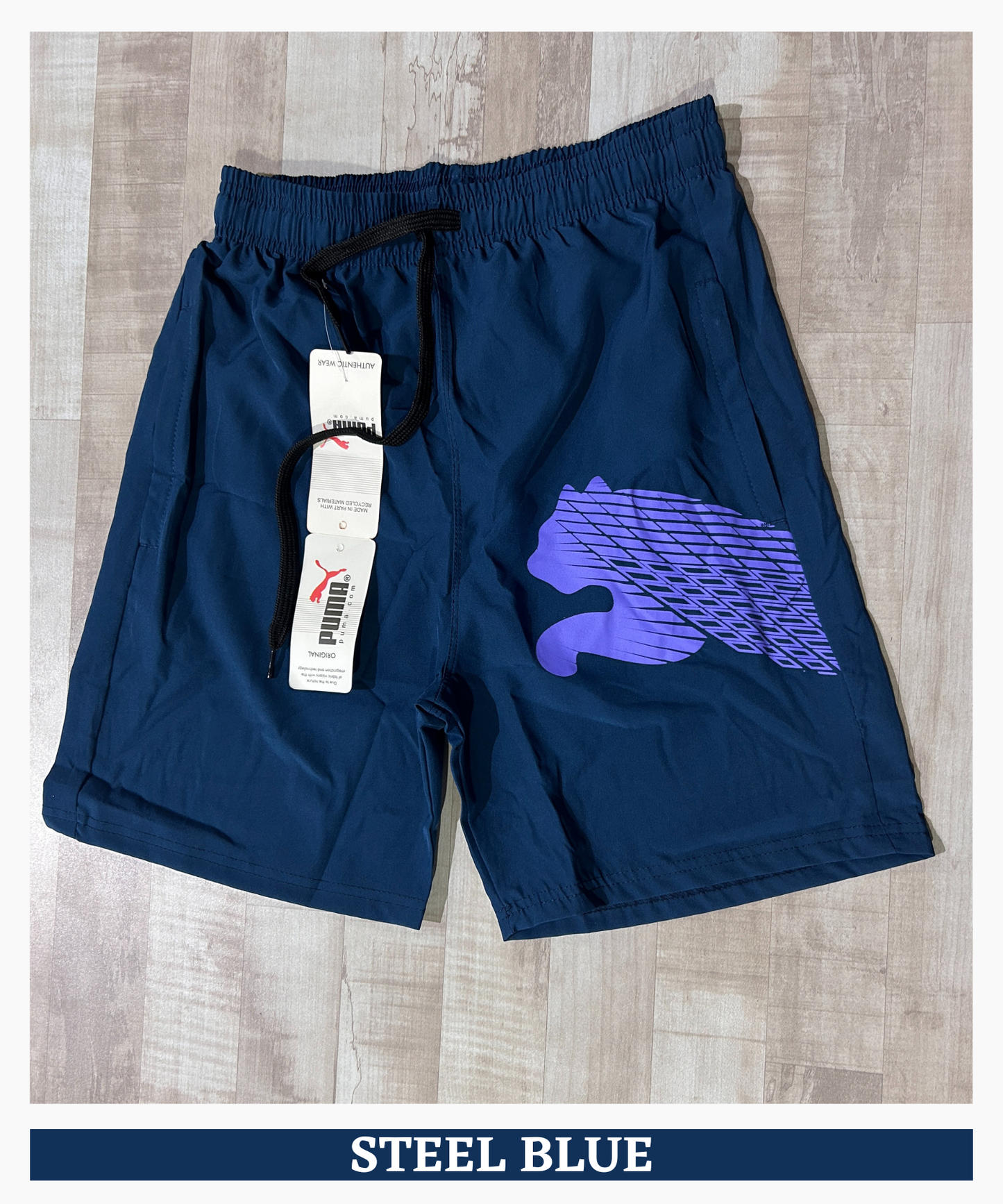 Imported Ns Parachute Lycra Shorts (15% Lycra GSM 130)